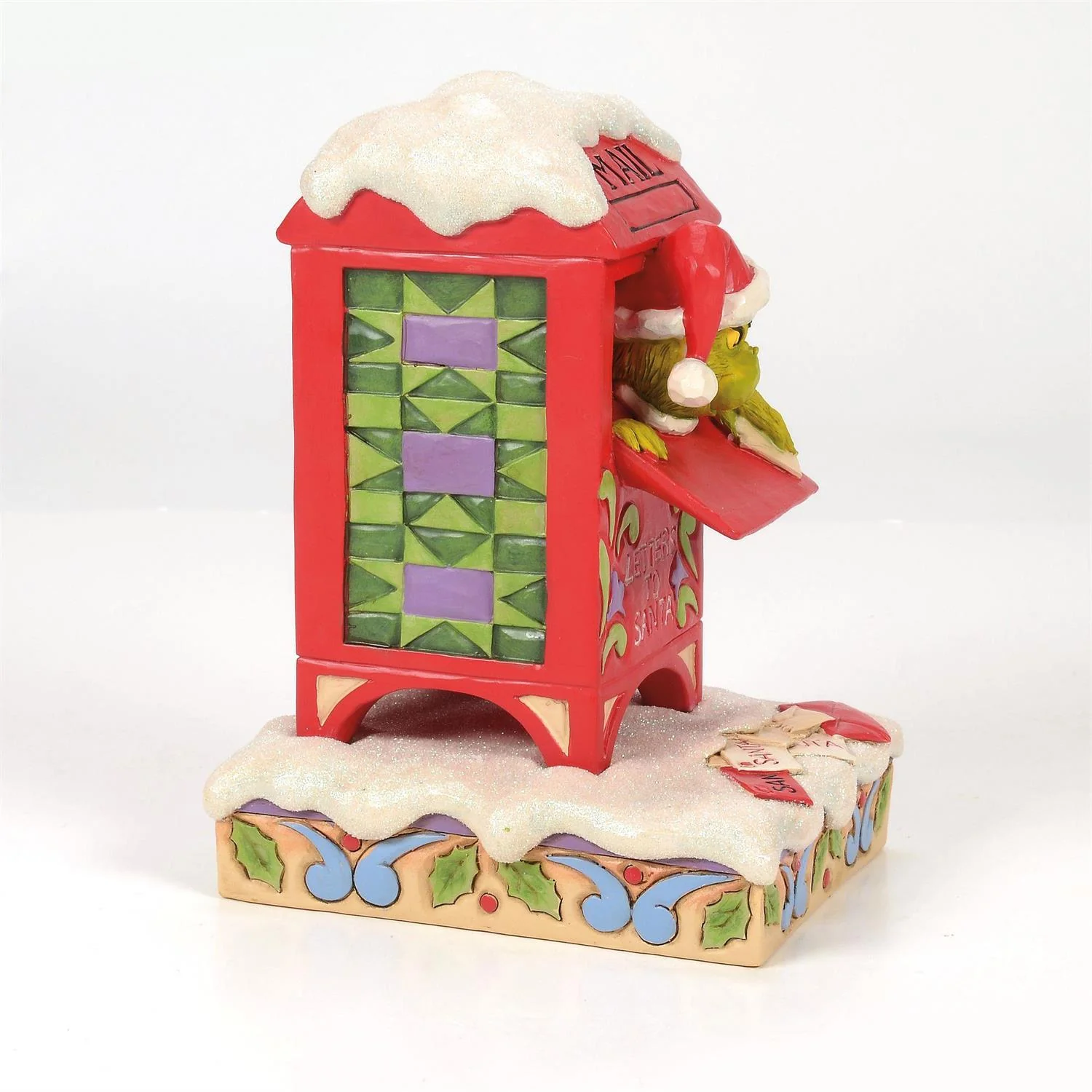 Grinch in Mailbox figurine - Image 2