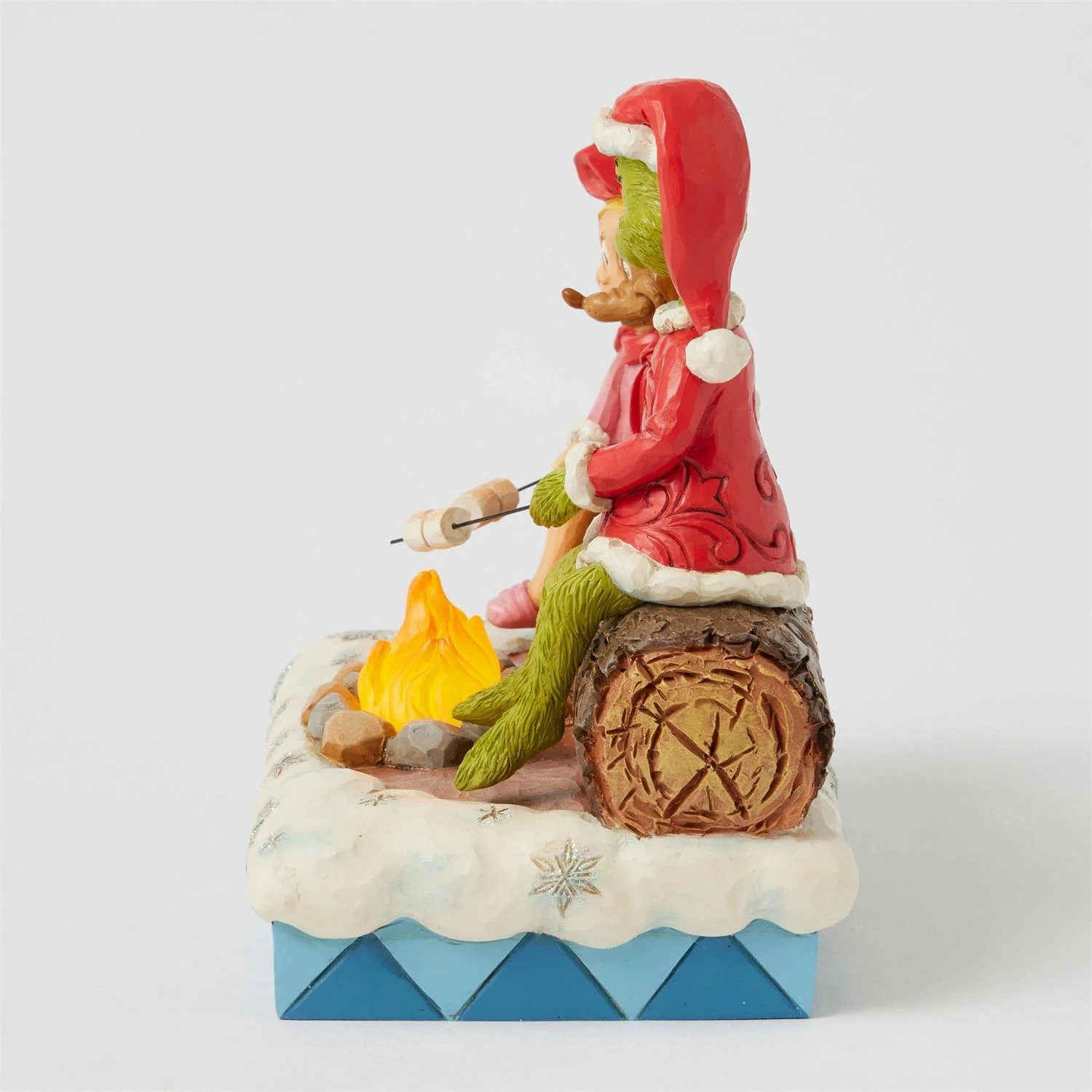 Grinch, Max, Cindy Roasting Marshmallows Figurine - Image 4