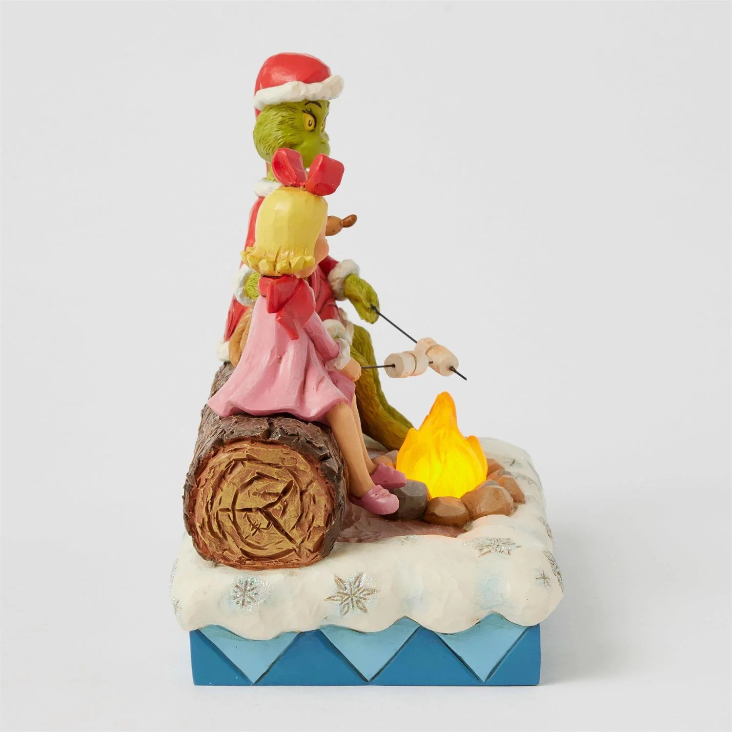 Grinch, Max, Cindy Roasting Marshmallows Figurine - Image 6