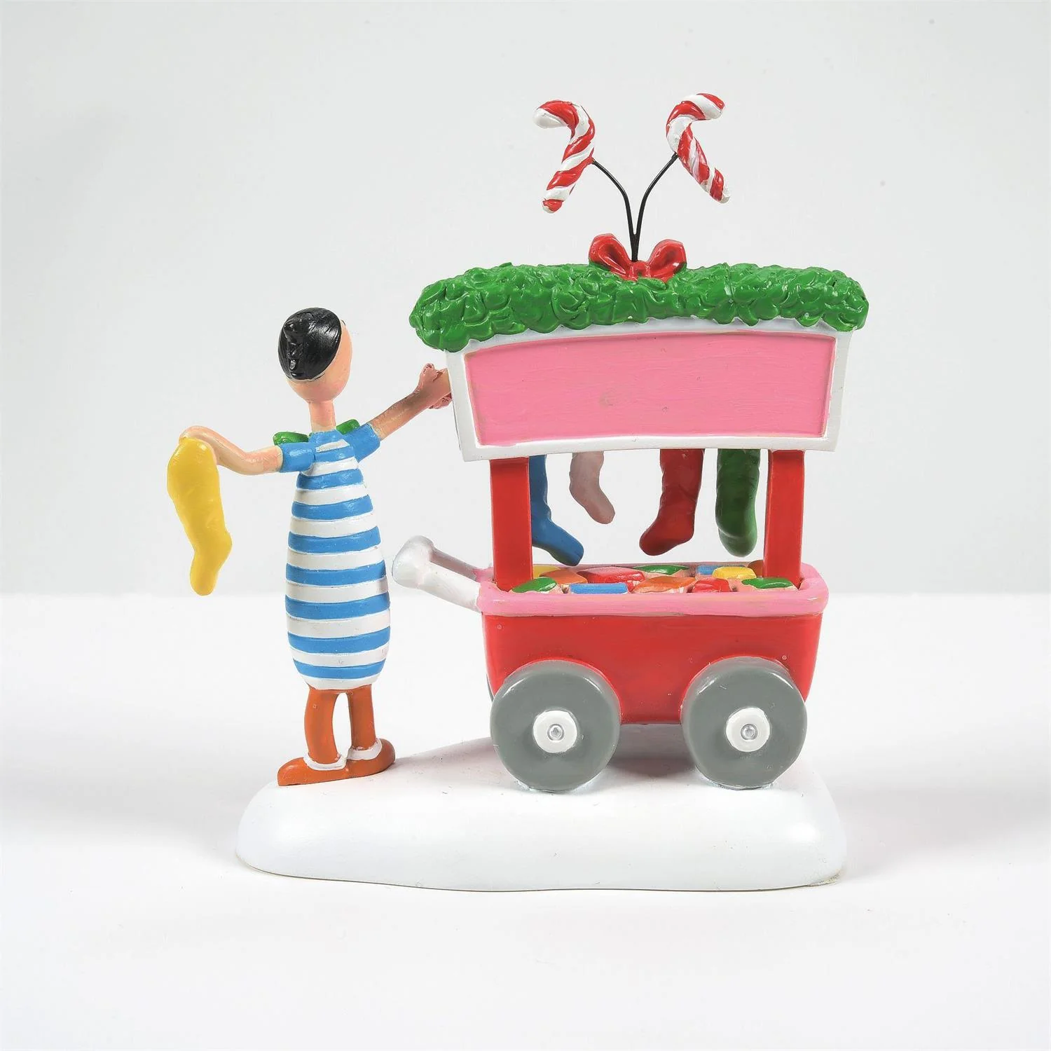 Grinch Village - A Who's Who Christmas Stocking Shop Figurine - Image 3