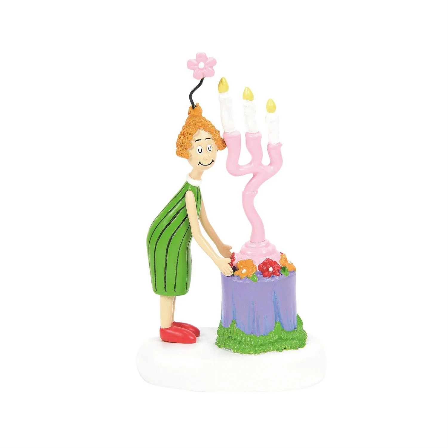 Grinch Village - Auntie Who Sets A Centerpiece Figurine