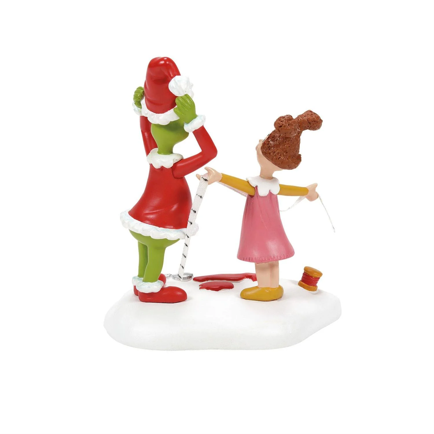 Grinch Village - Being Fitted for a Santy Suit Figurine - Image 2