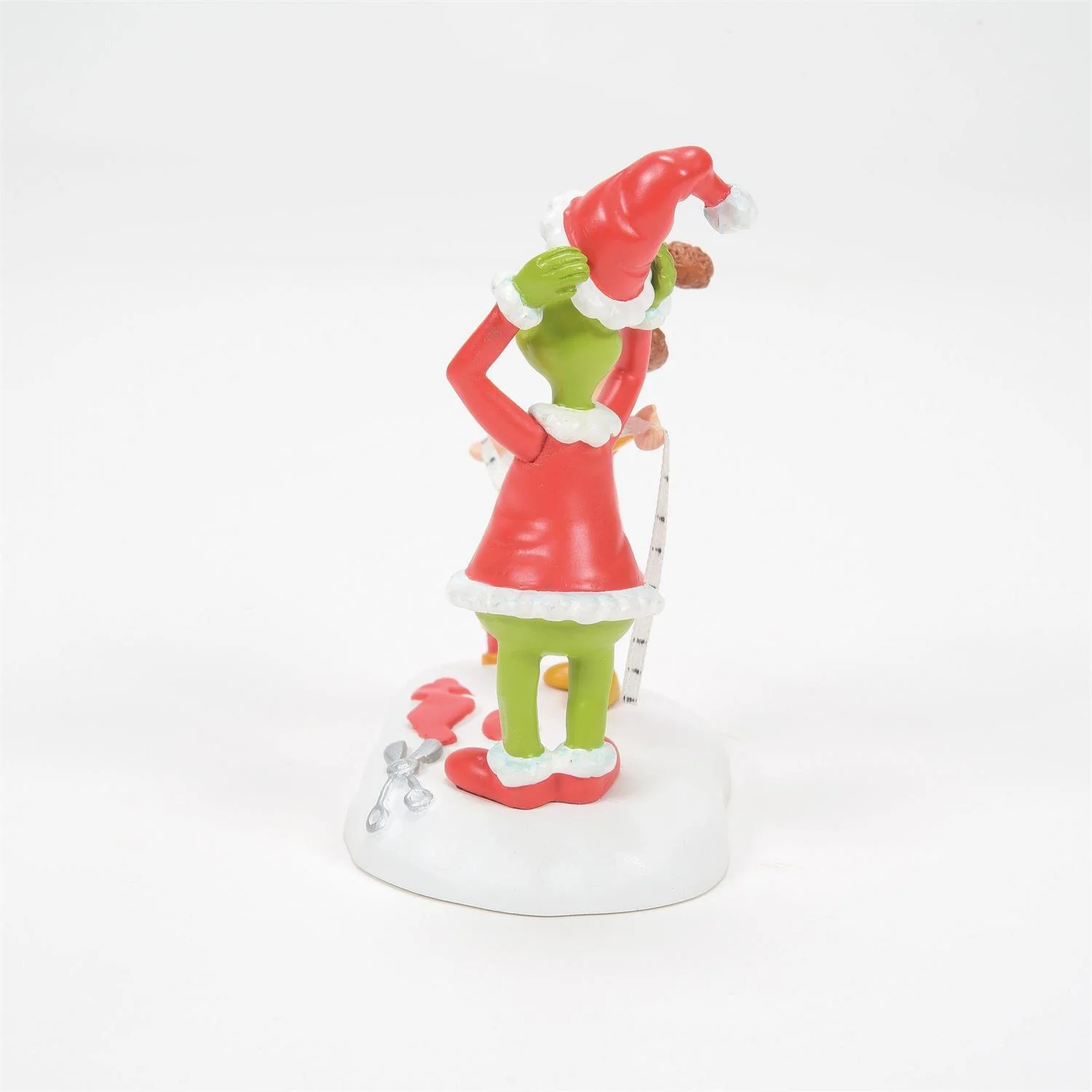 Grinch Village - Being Fitted for a Santy Suit Figurine - Image 5