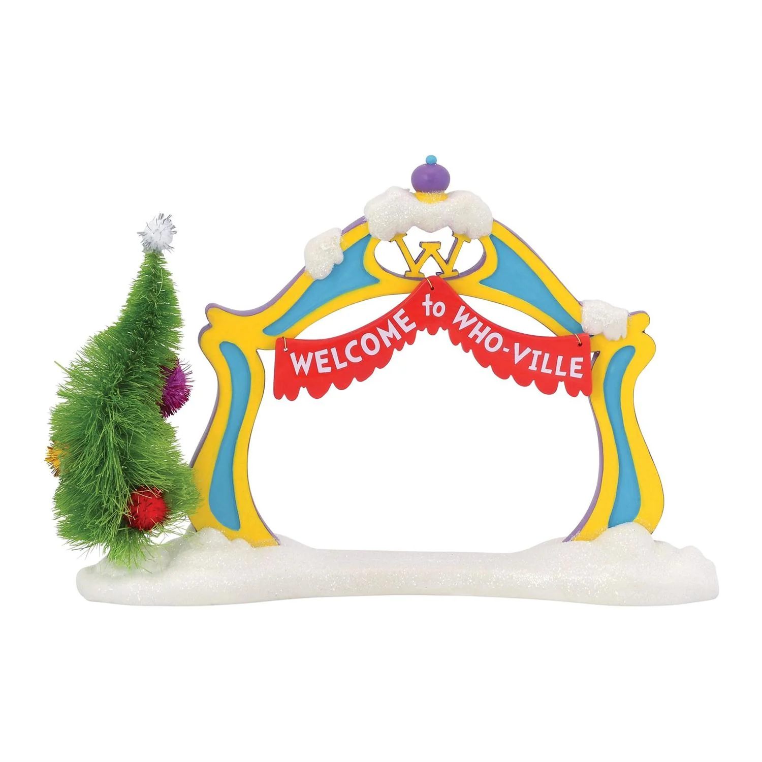 Grinch Village - Grinch Archway Figurine