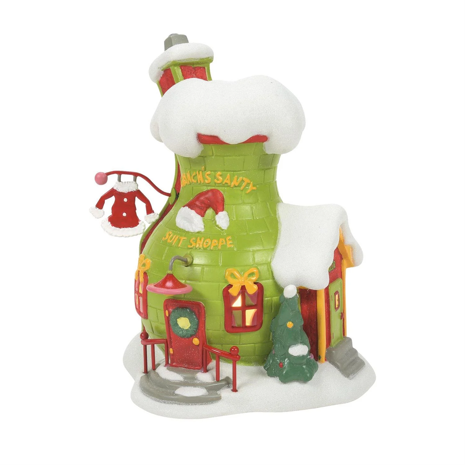 Grinch Village - Grinch's Santy Suit Shoppe Figurine