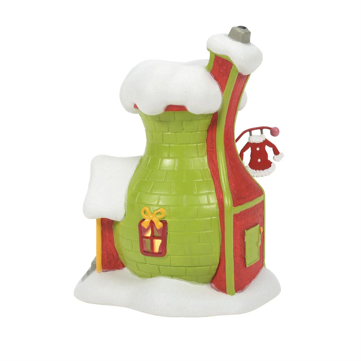 Grinch Village - Grinch's Santy Suit Shoppe Figurine - Image 2