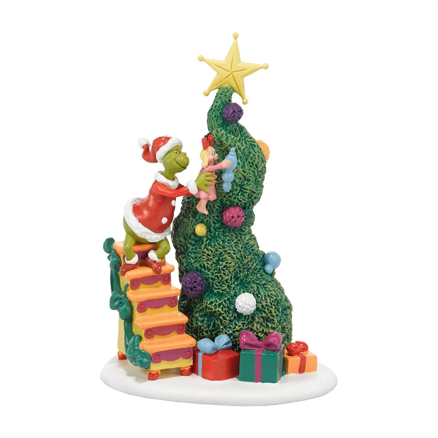 Grinch Village - It Takes Two, Grinch & Cindy-Lou Figurine
