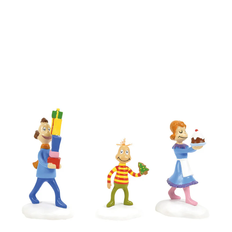 Grinch Village - Who Friends & Neighbors, 5" (Set of 3)