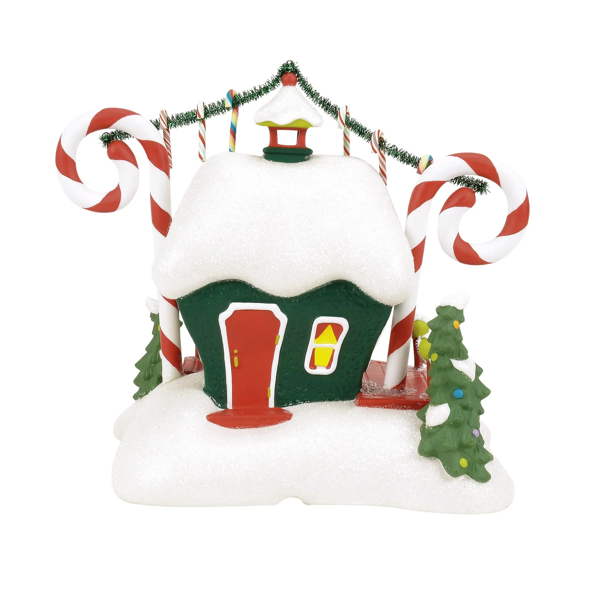 Grinch Village - Who-Ville Candy Cane Twisters Figurine, 7" - Image 5