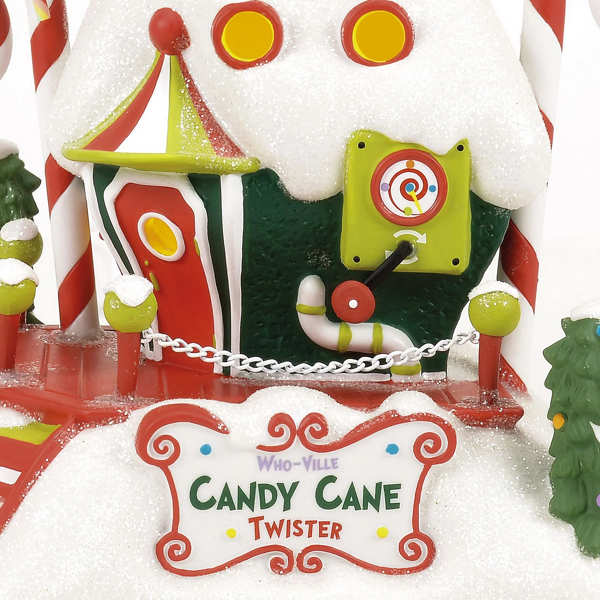 Grinch Village - Who-Ville Candy Cane Twisters Figurine, 7" - Image 6