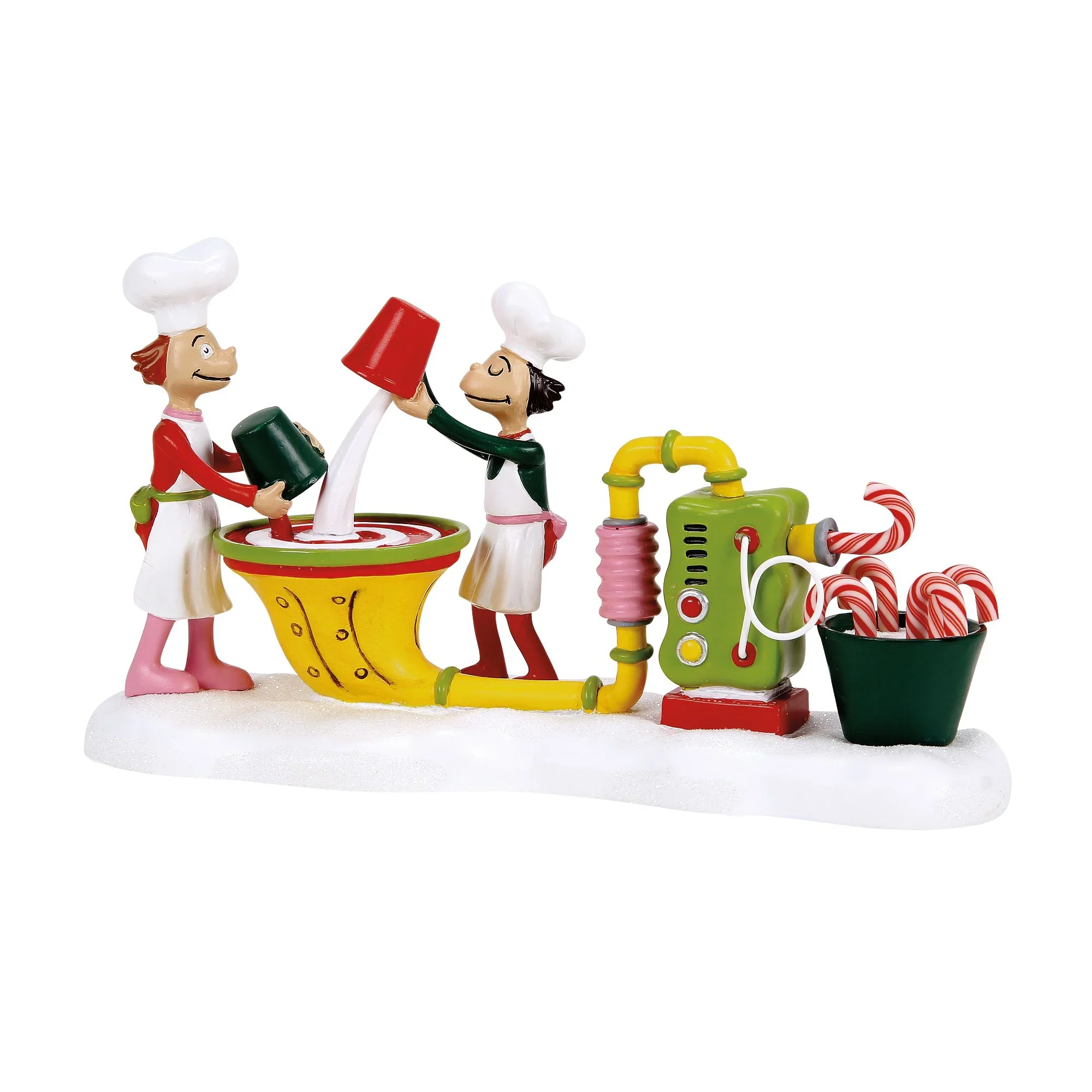 Grinch Village - Who-ville Candy Crew Figurine, 3.5"