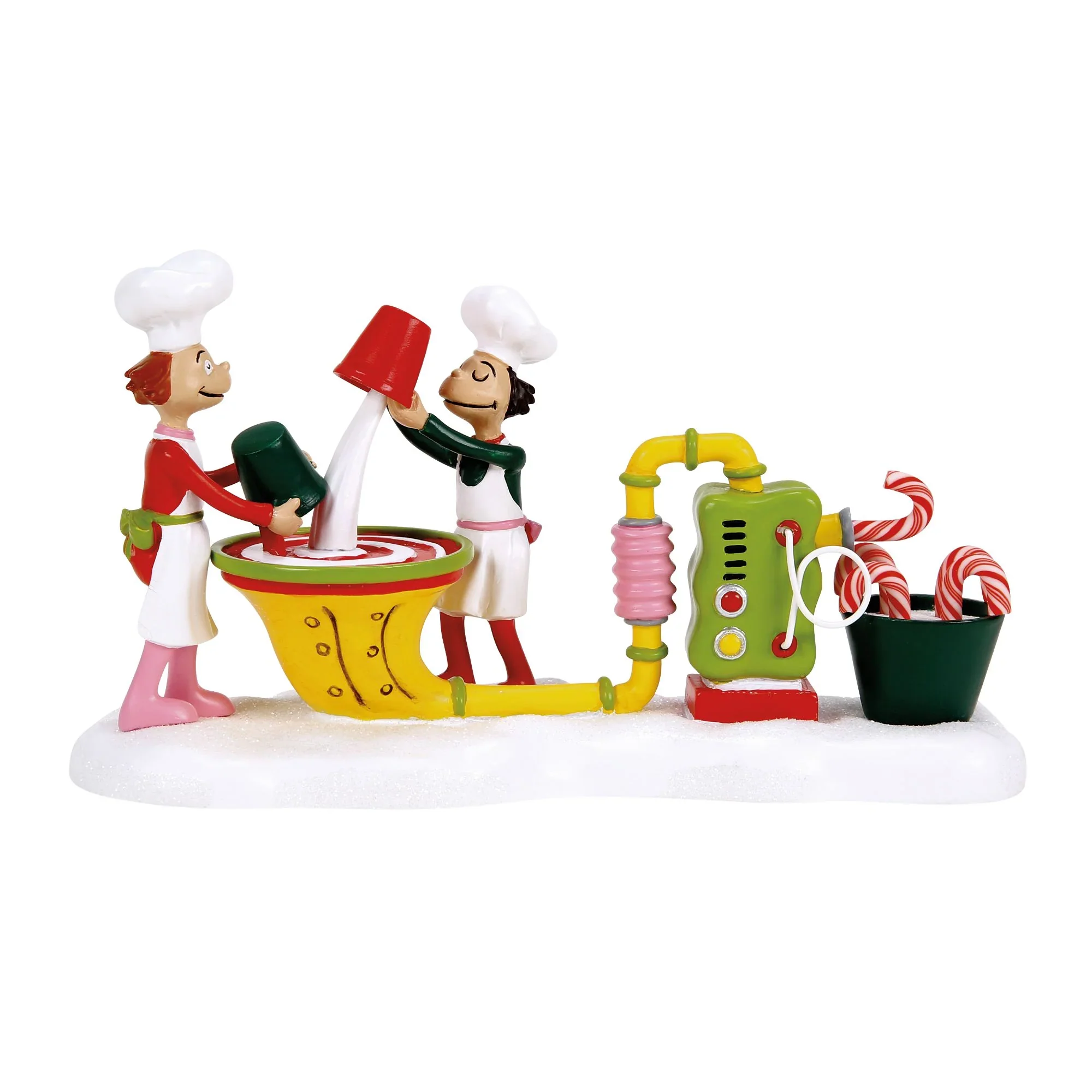 Grinch Village - Who-ville Candy Crew Figurine, 3.5" - Image 2