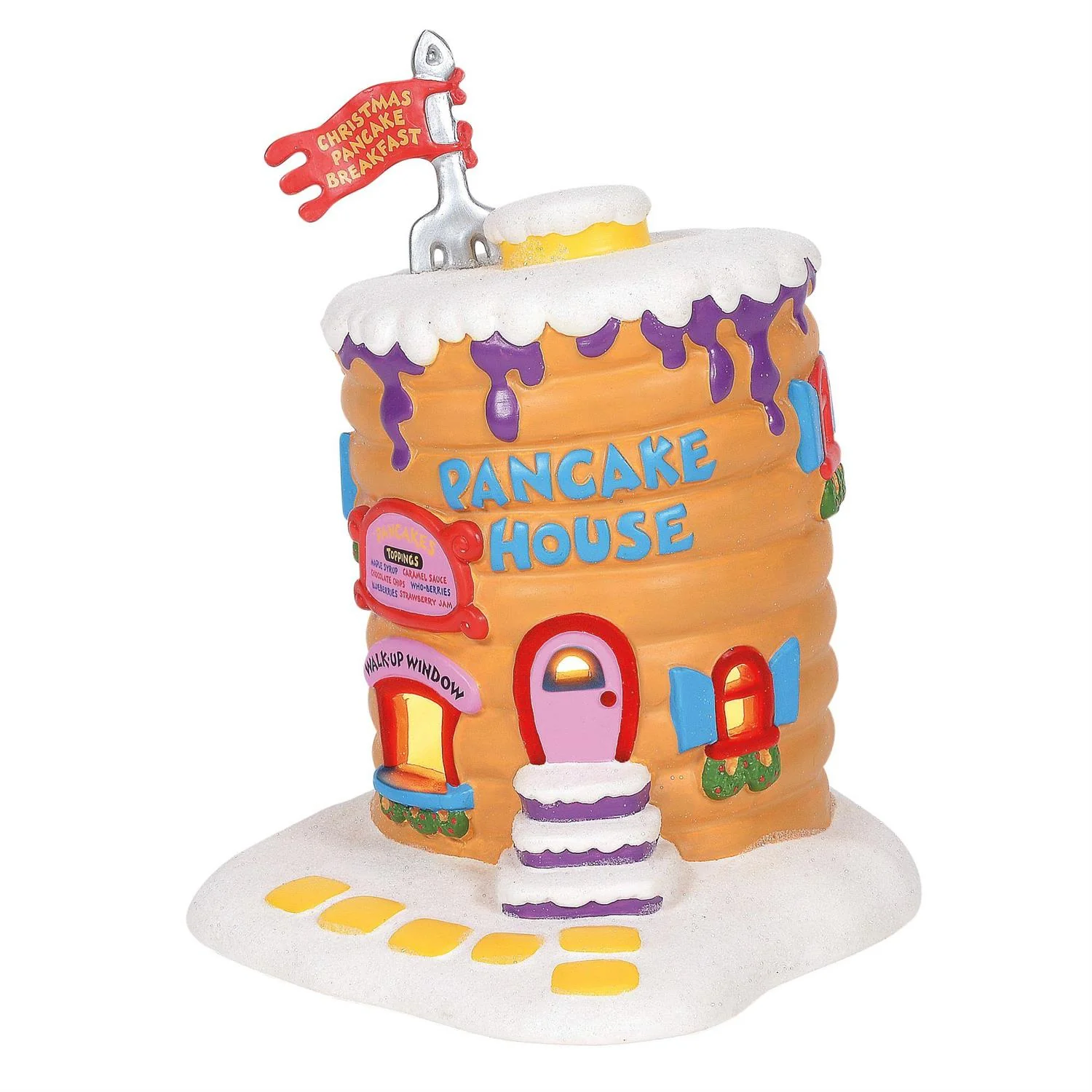 Grinch Village - Who-Ville Pancake House Figurine
