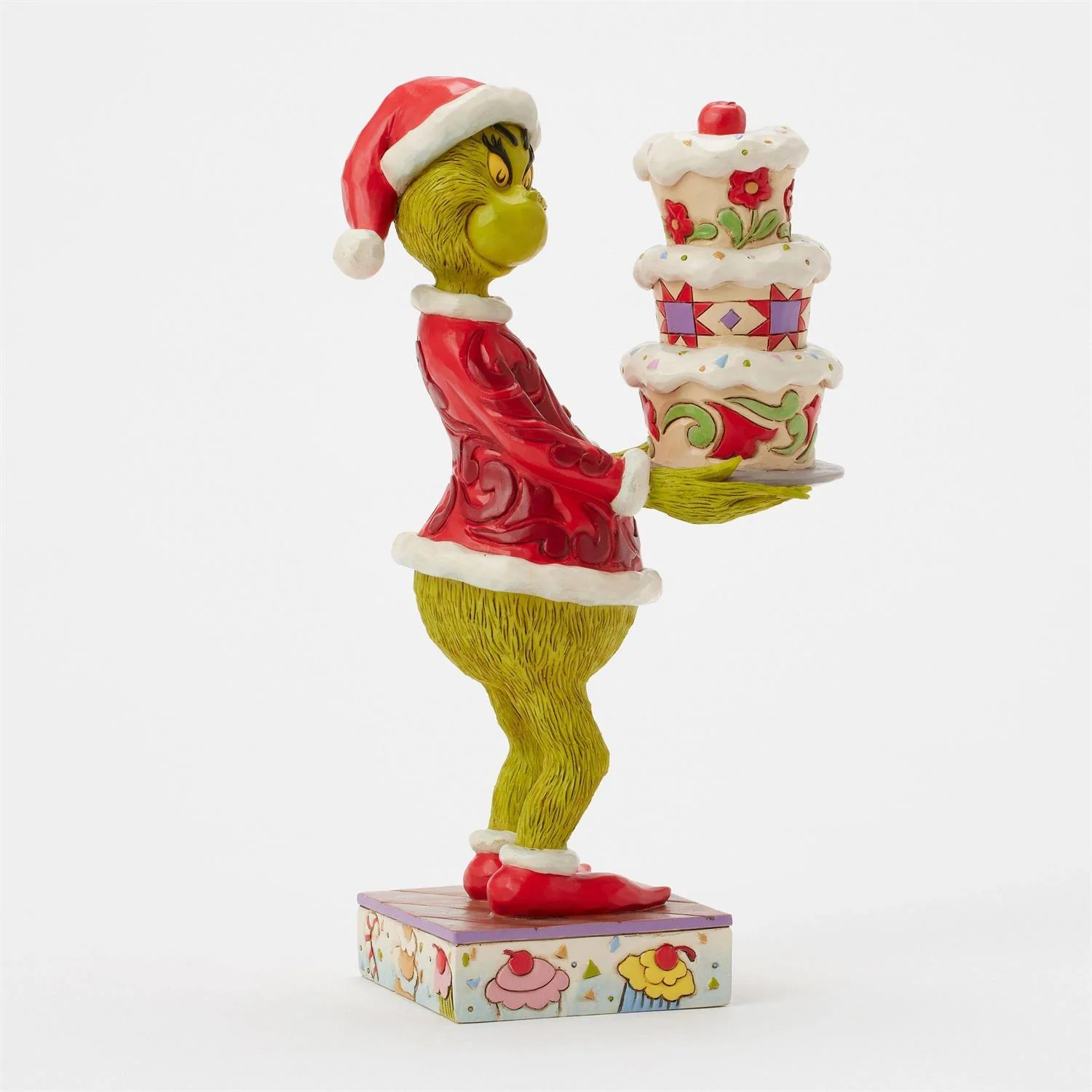 Grinch with Grinchy Cake Figurine - Image 3