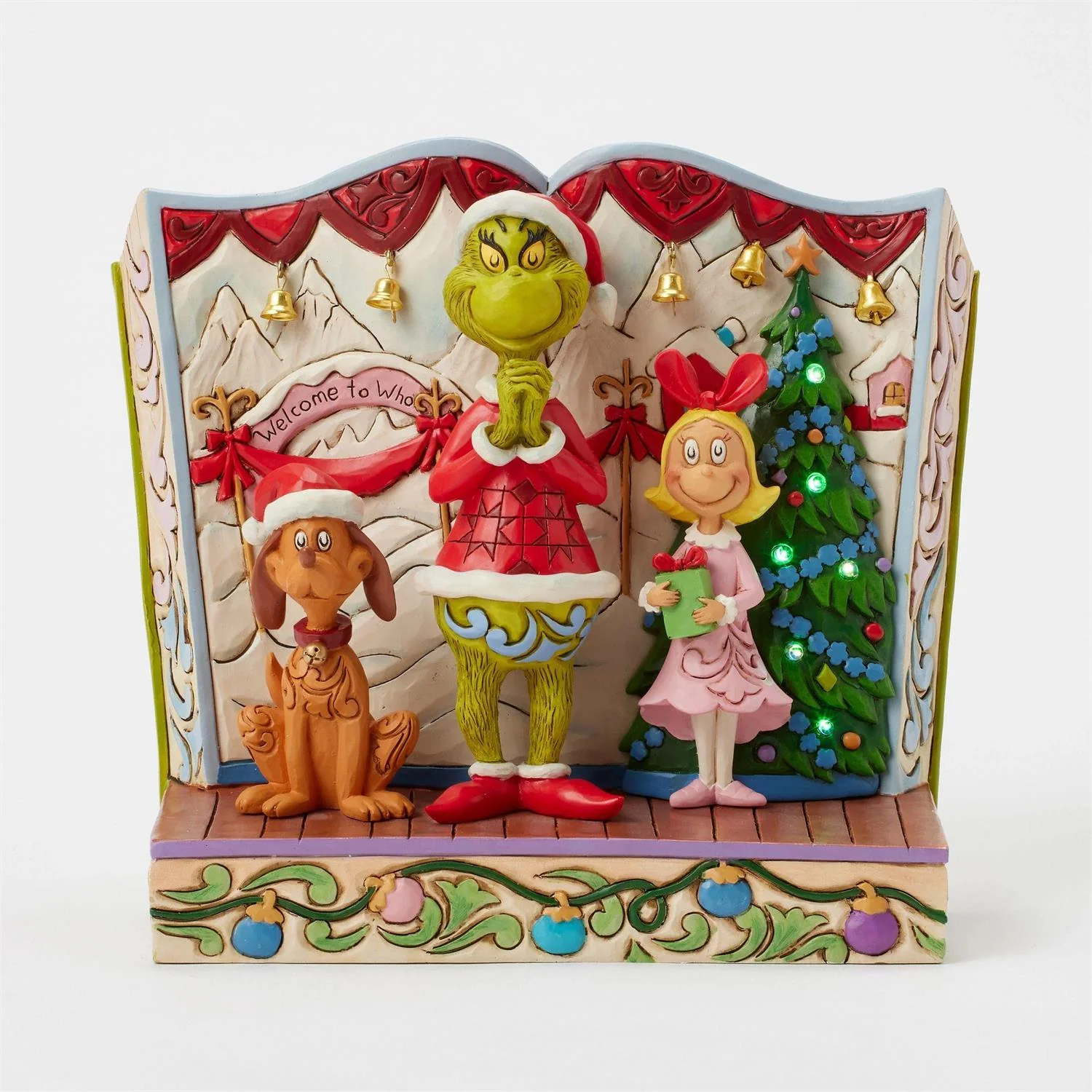 Grinch with Max and Cindy Figurine - Image 5