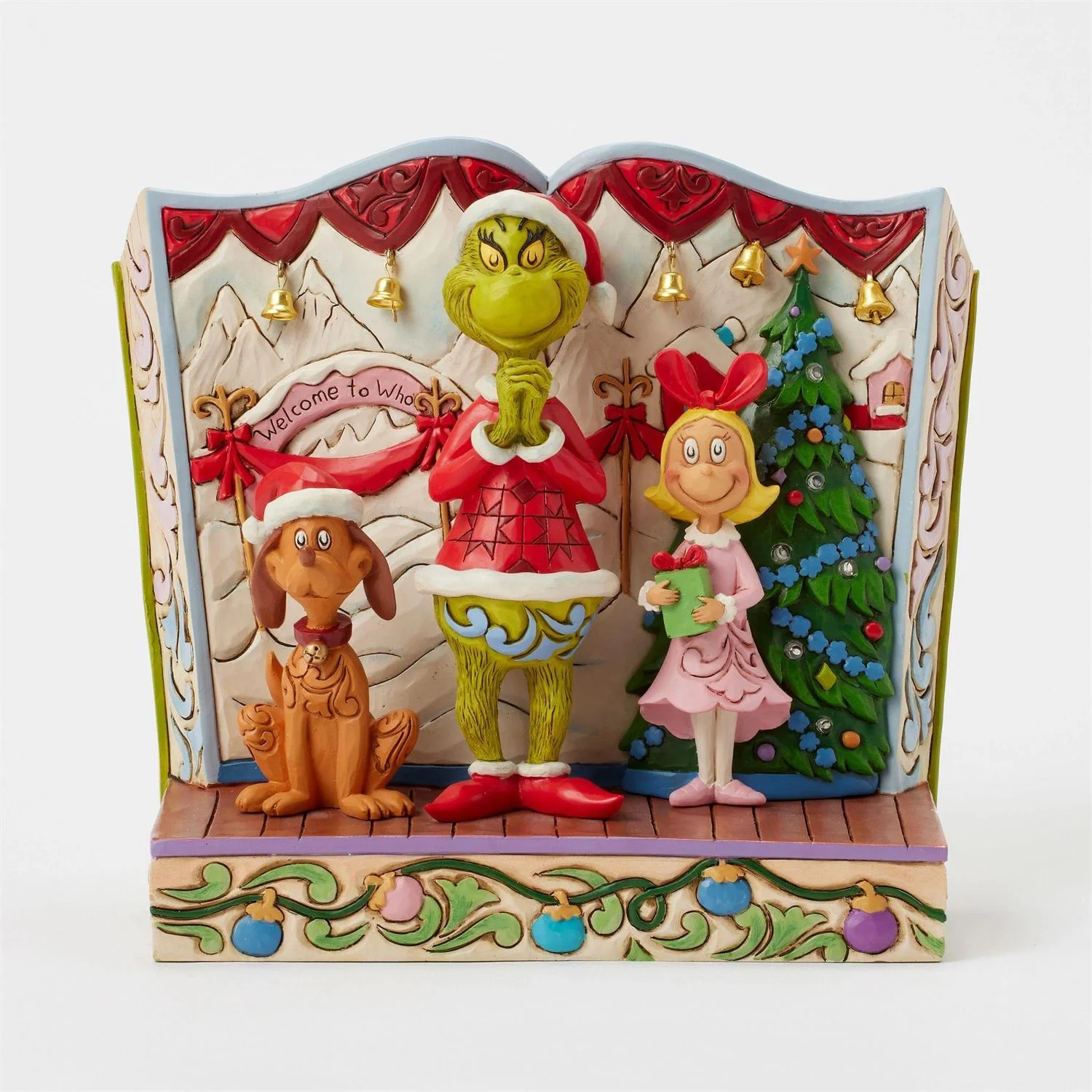 Grinch with Max and Cindy Figurine - Image 7