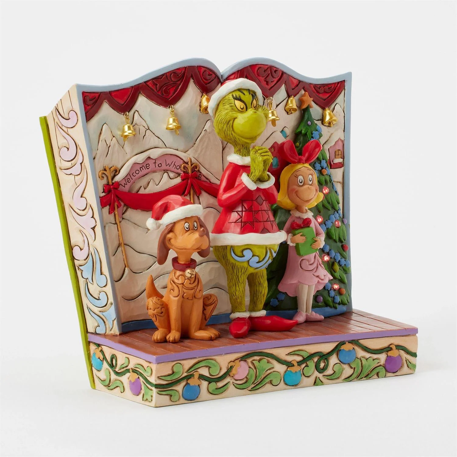Grinch with Max and Cindy Figurine - Image 8