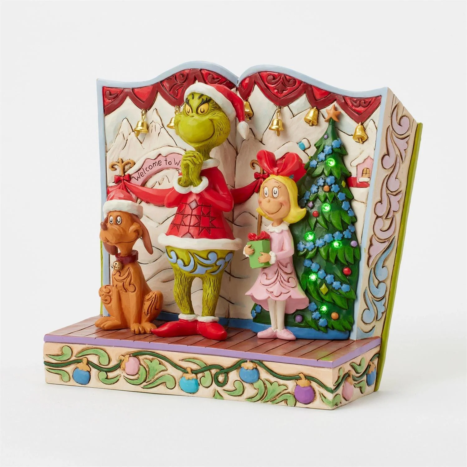 Grinch with Max and Cindy Figurine - Image 9