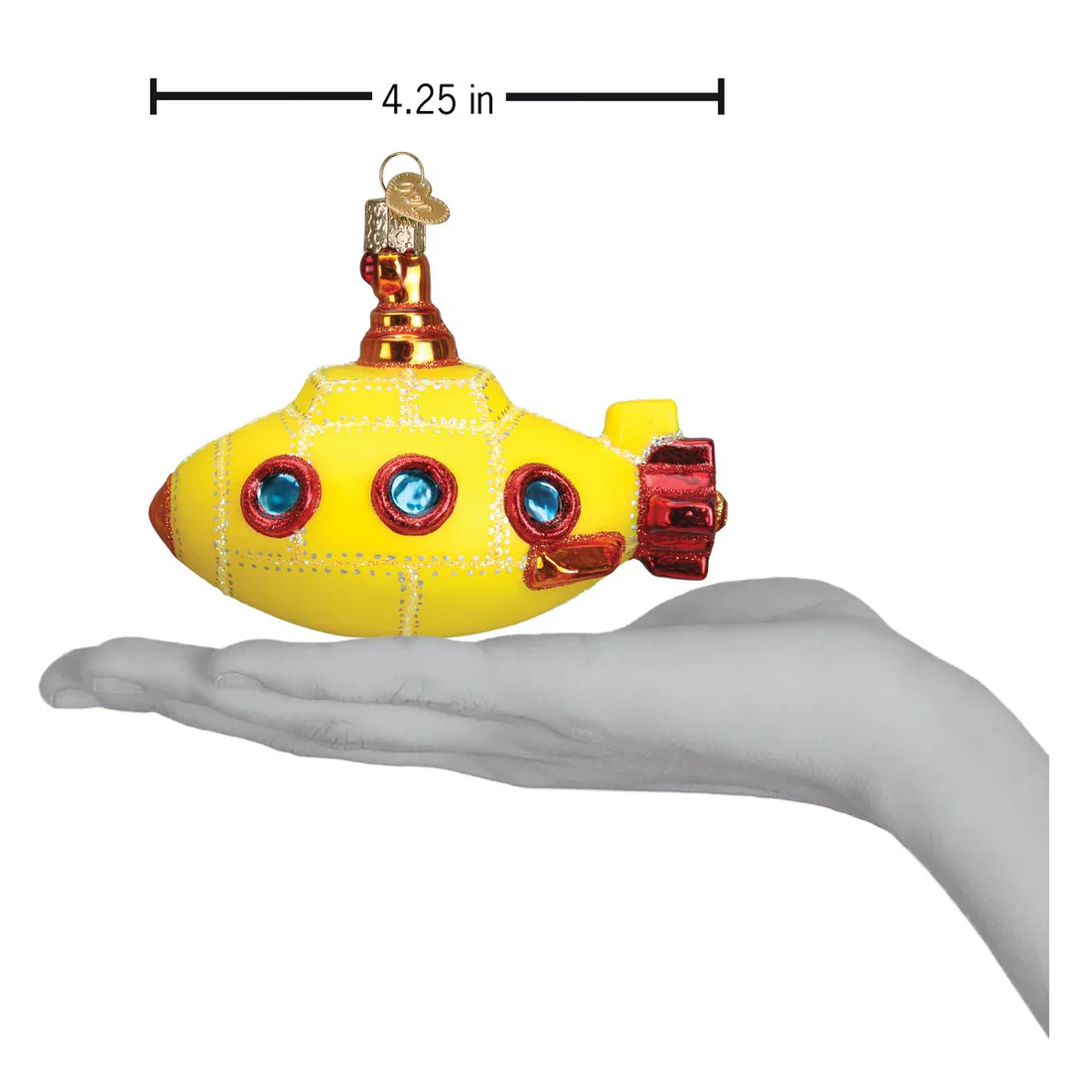 Groovy Submarine Ornament - Image 3