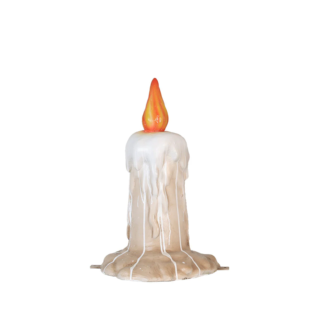 Small Fiberglass Halloween Candle, 18" - Image 2