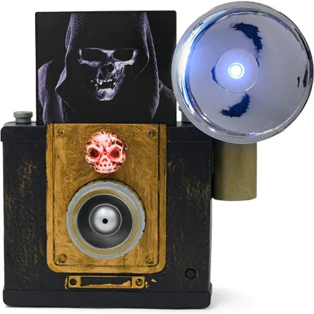 Halloween LED Camera w/ Motion & Sound, 9.5"