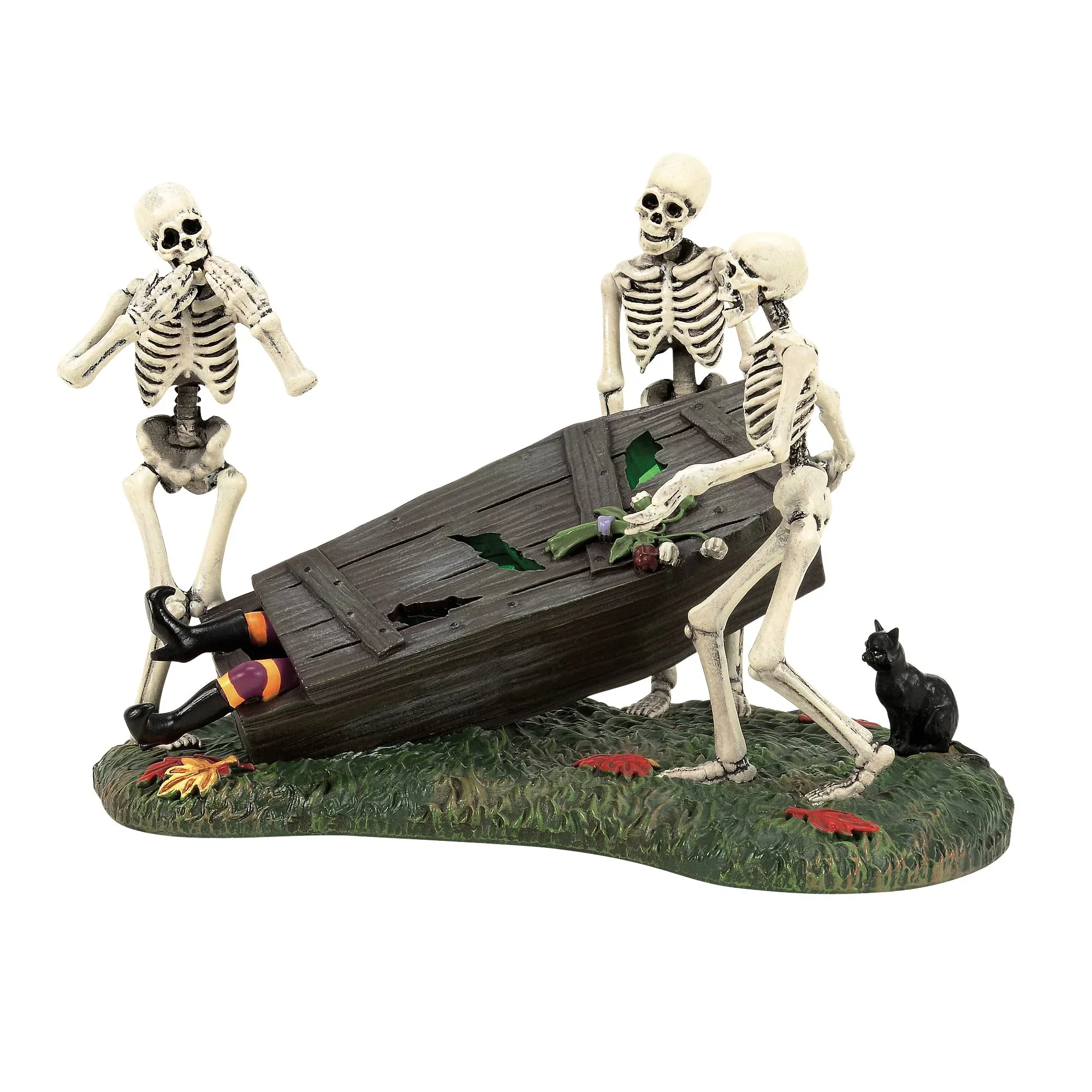 Snow Village Halloween - 50th The Clumsy Cortege Figurine, 4"
