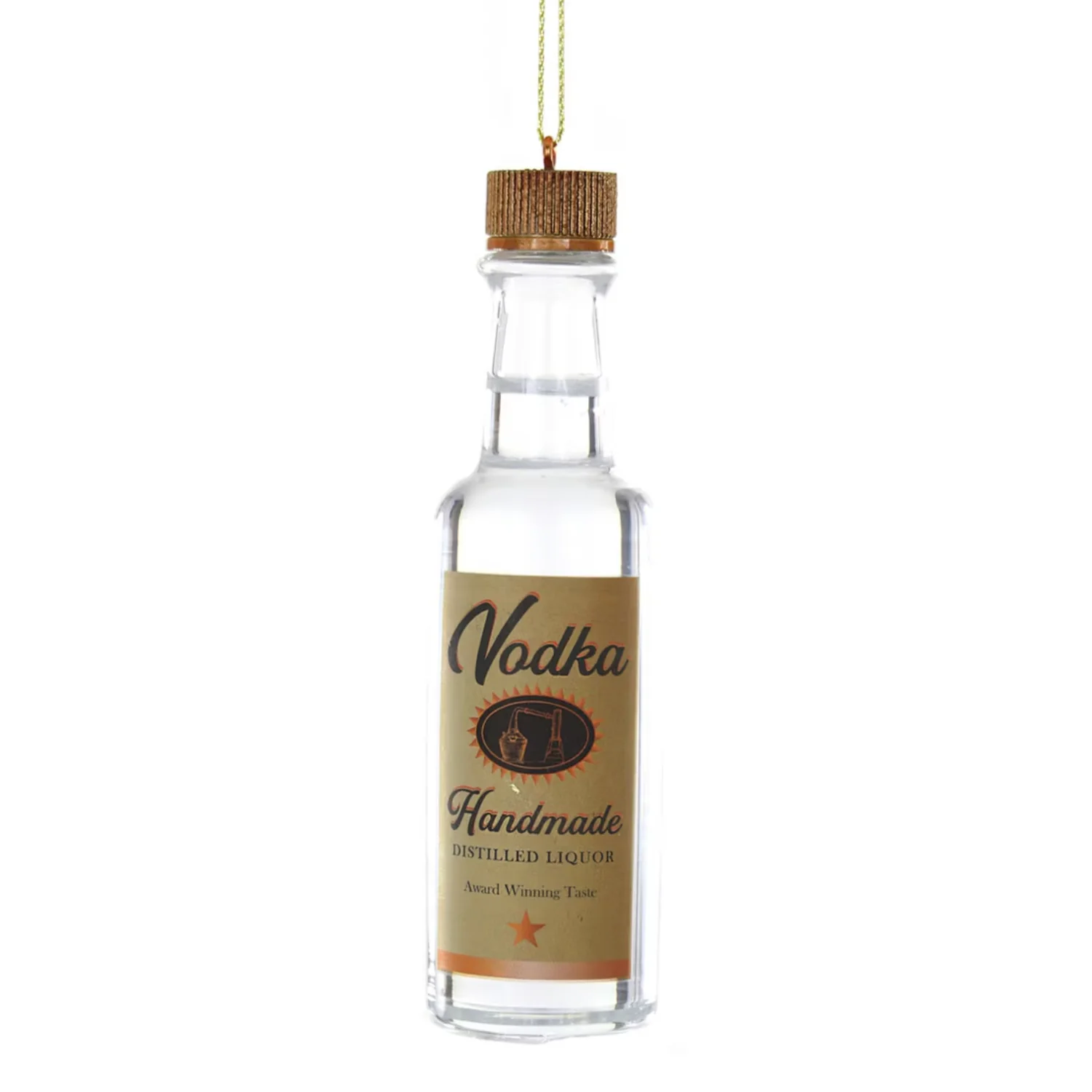 Handmade Vodka Ornament, 4.5"