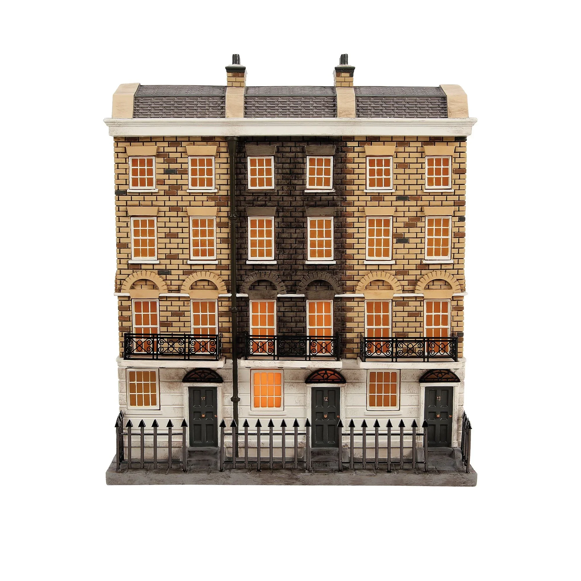 Harry Potter Village - 12 Grimmauld Place Figurine, 8.07"