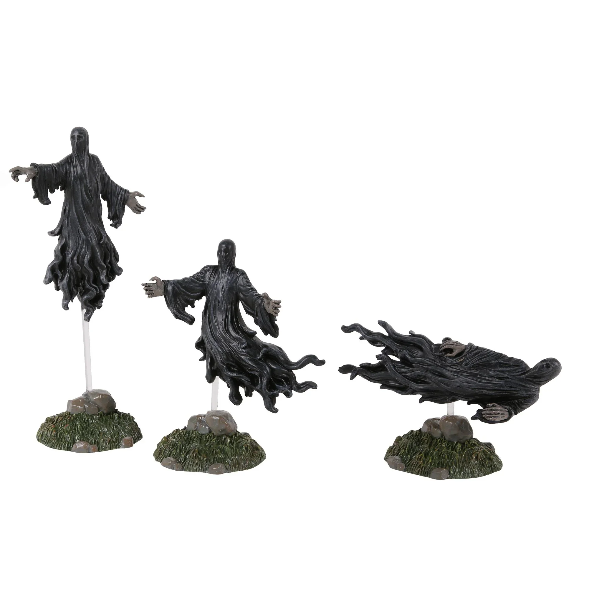 Harry Potter Village - Dementors Figurines, 7.4" (Set of 3)