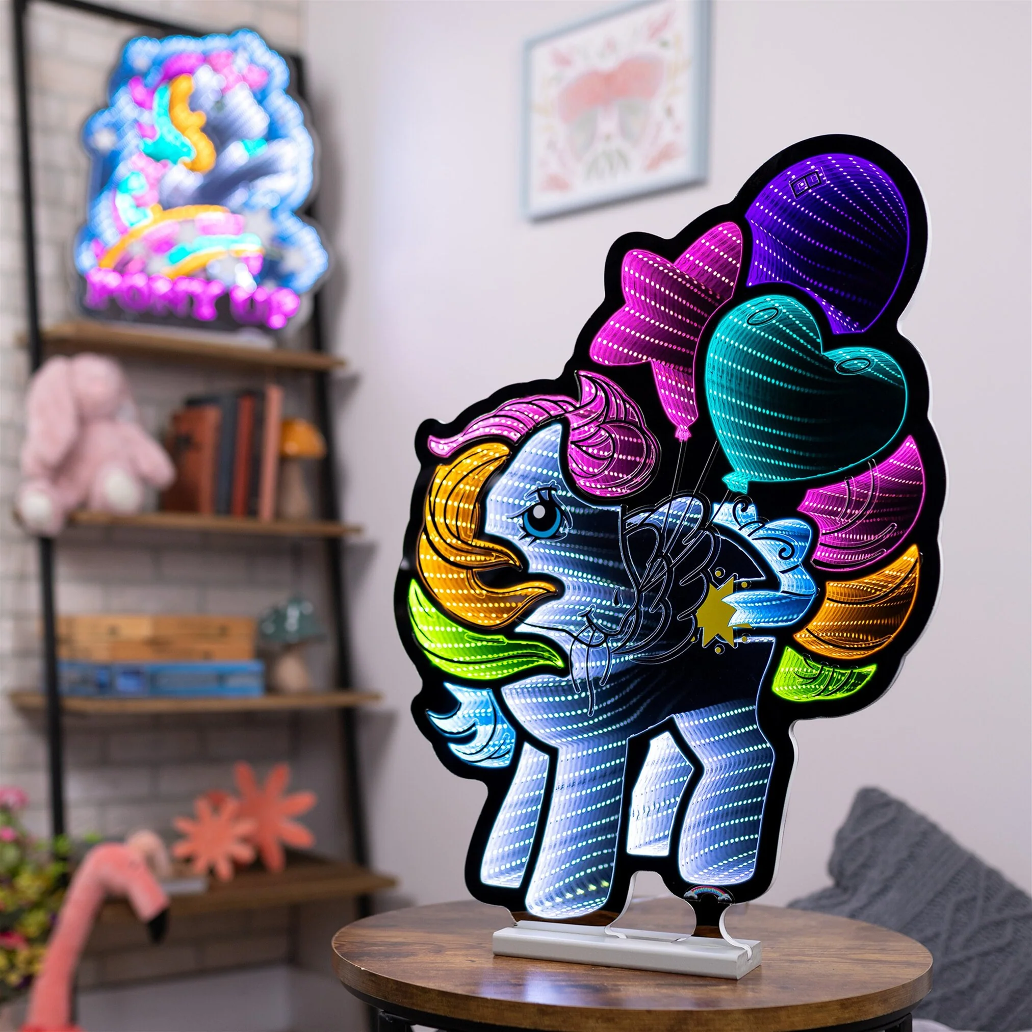 Hasbro My Little Pony w/Balloons Infinity Light w/UL Plug, 24", Acrylic - Image 2
