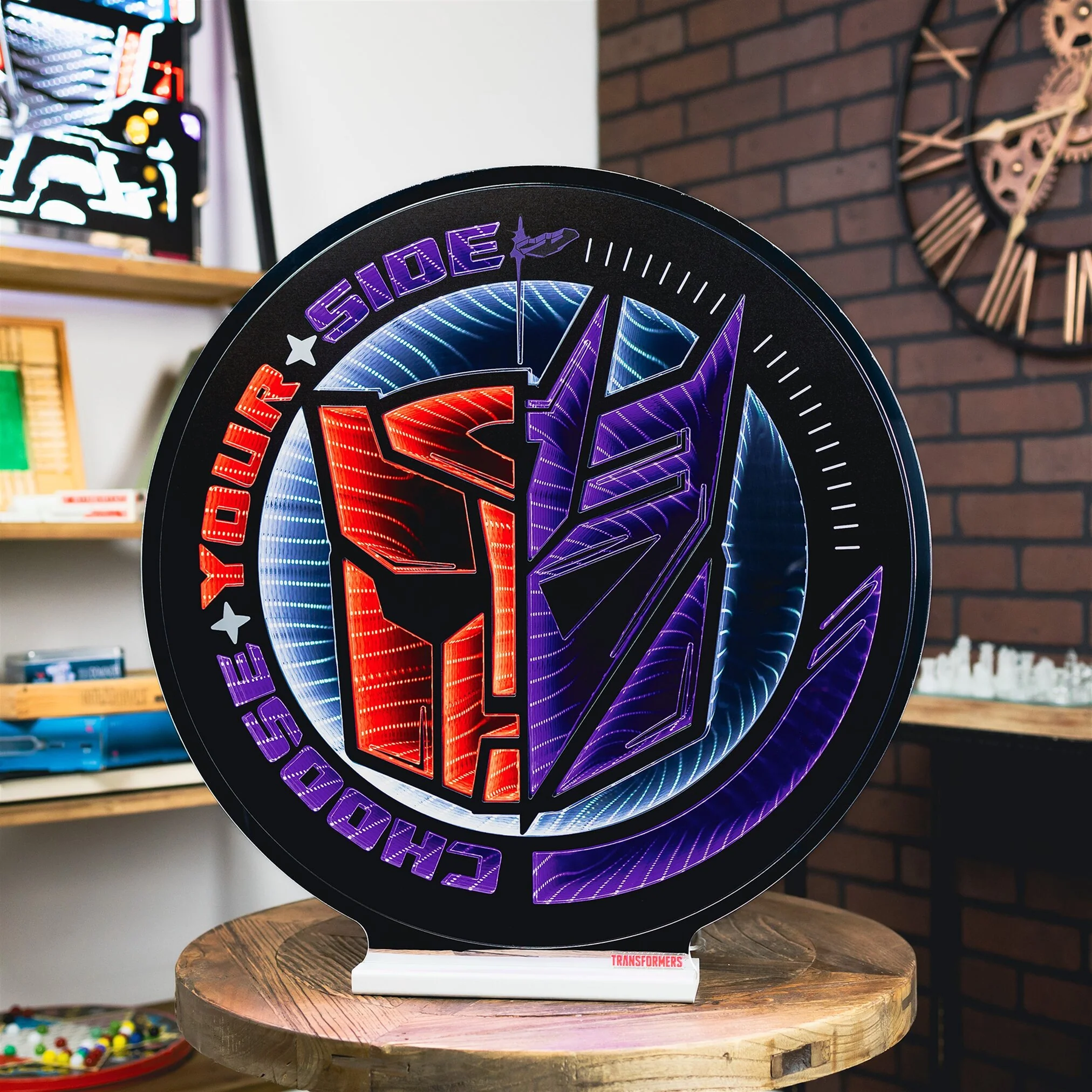 Hasbro Transformers Chose Your Side Infinity Light w/UL Light, 24", Acrylic - Image 2