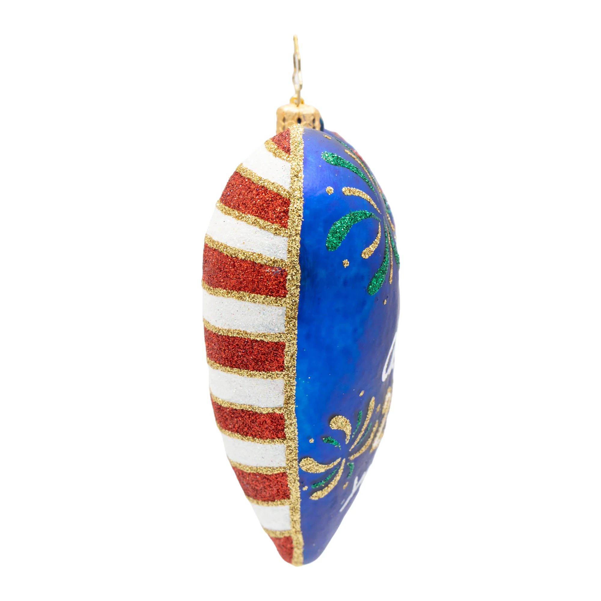 Heart of Independence – 250 Years Glass Ornament, 4.25" - Image 5