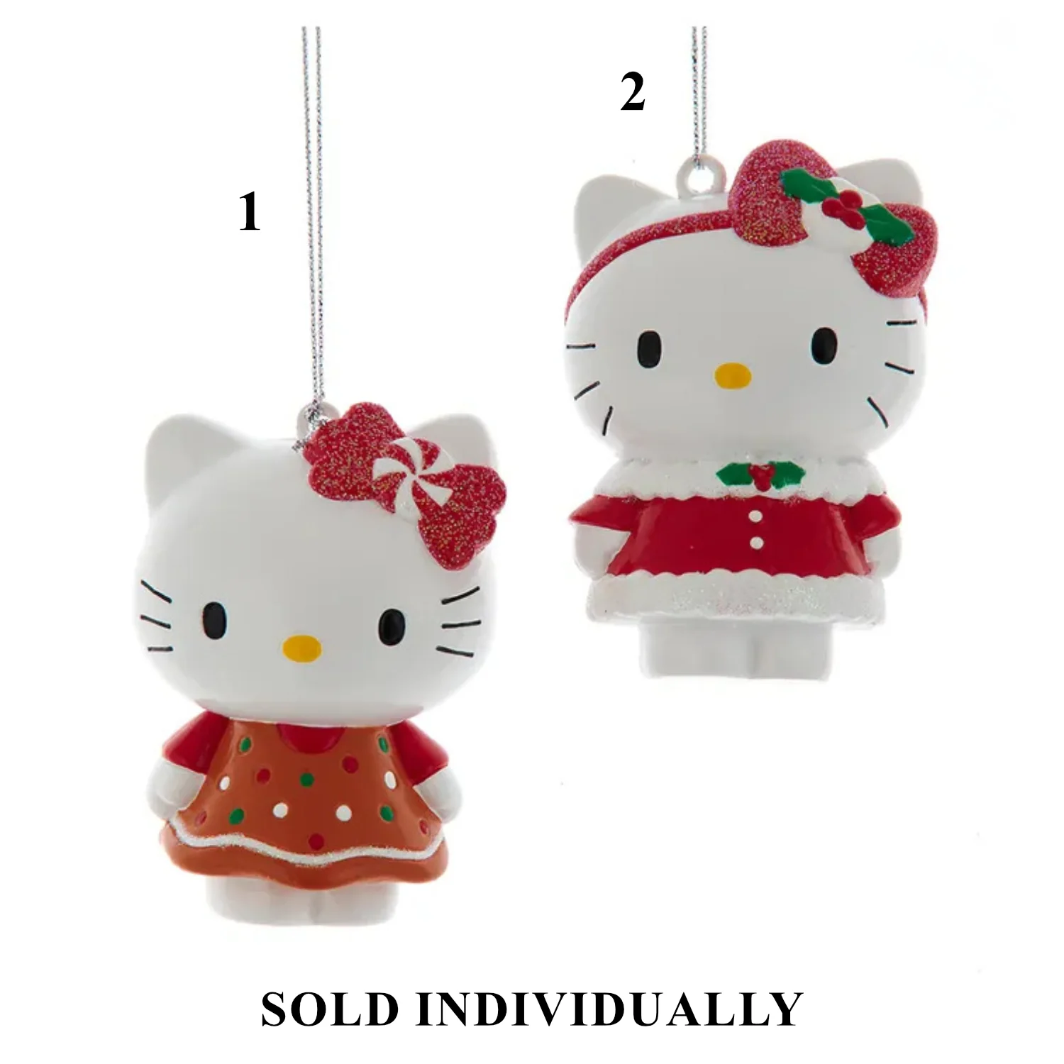 Hello Kitty™ Ornaments, 3.5" (2 styles - sold individually)