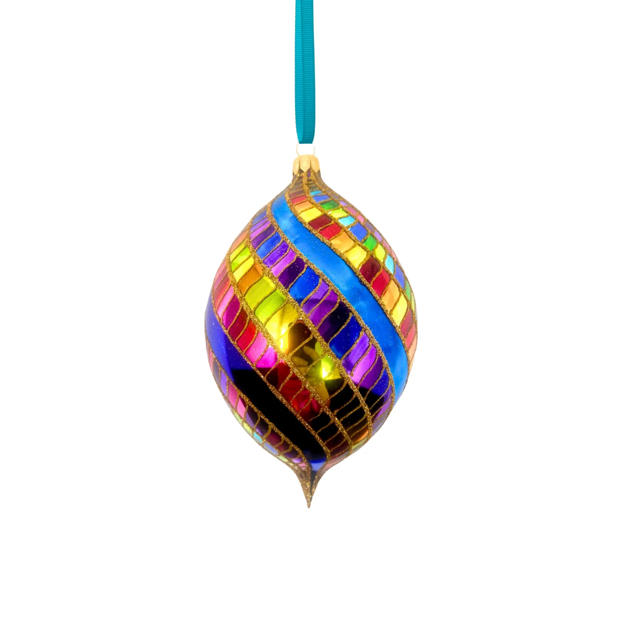 High Payouts Spinner Glass Ornament, 7" - Image 2