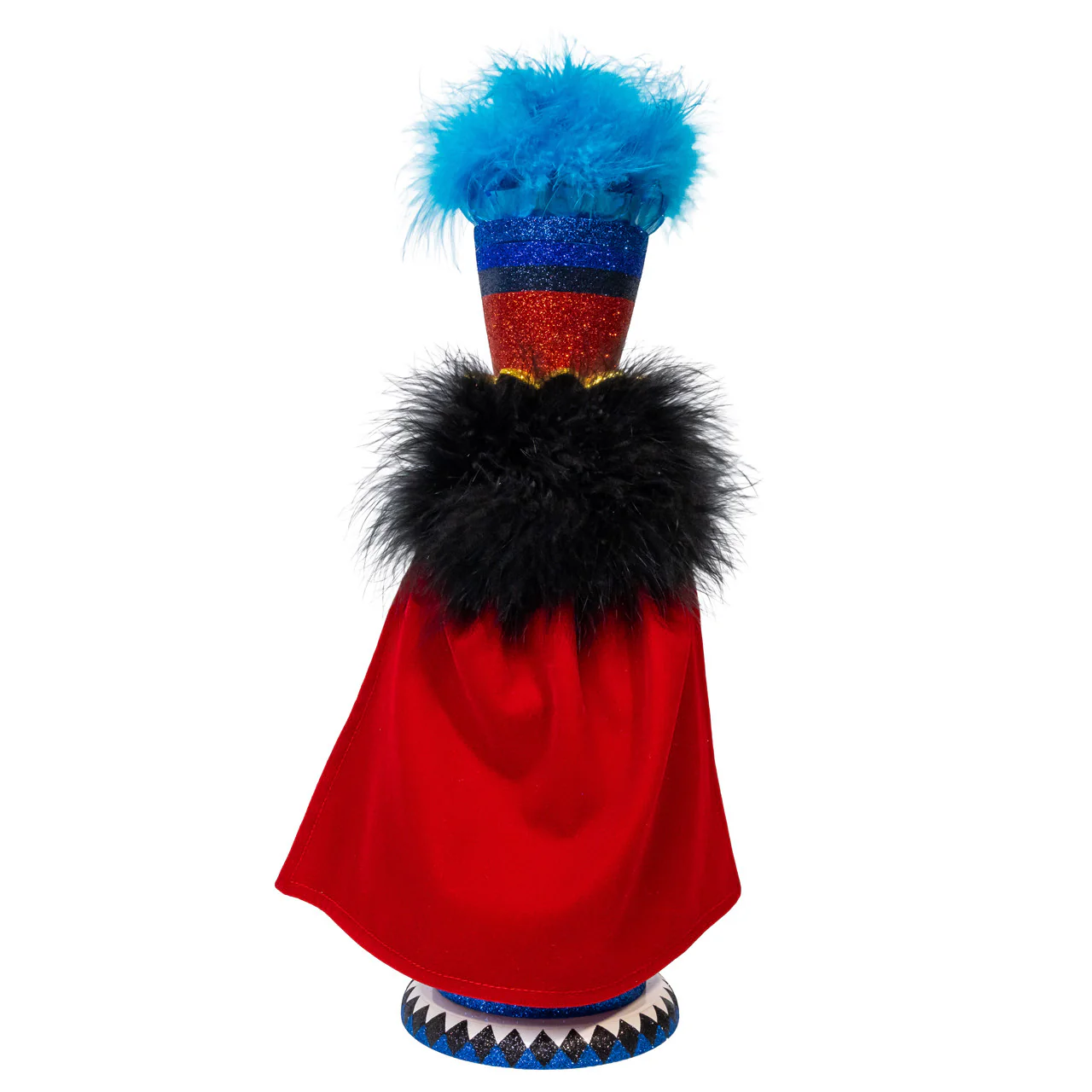 Hollywood Nutcrackers™ Red & Blue King Nutcracker Figurine, 15" - Image 4