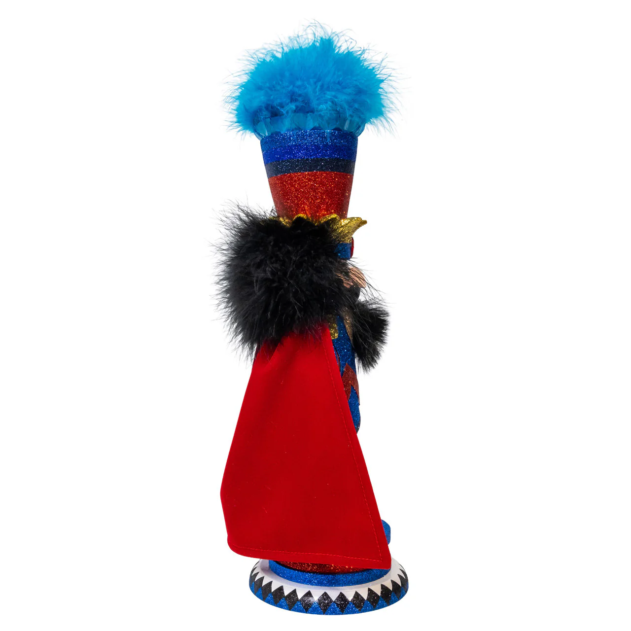 Hollywood Nutcrackers™ Red & Blue King Nutcracker Figurine, 15" - Image 5