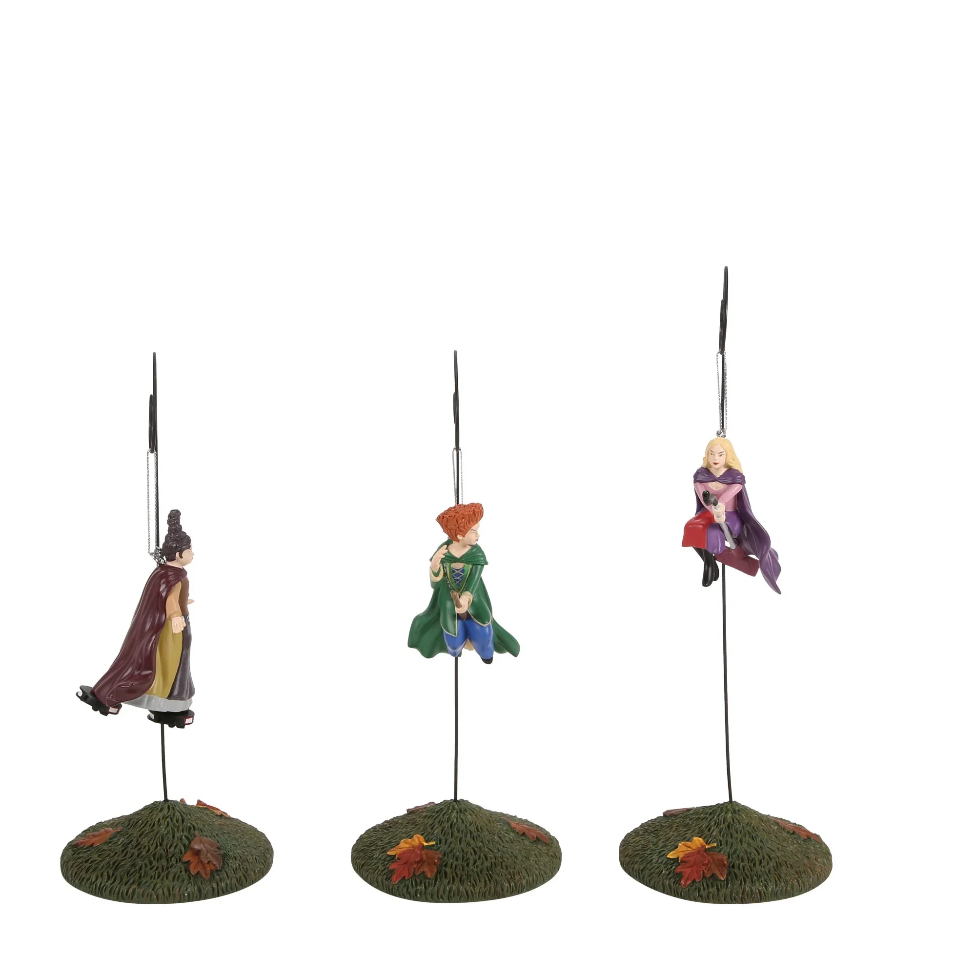 Hot Properties Village - On Modern Brooms Figurines, 10" (Set of 3) - Image 2