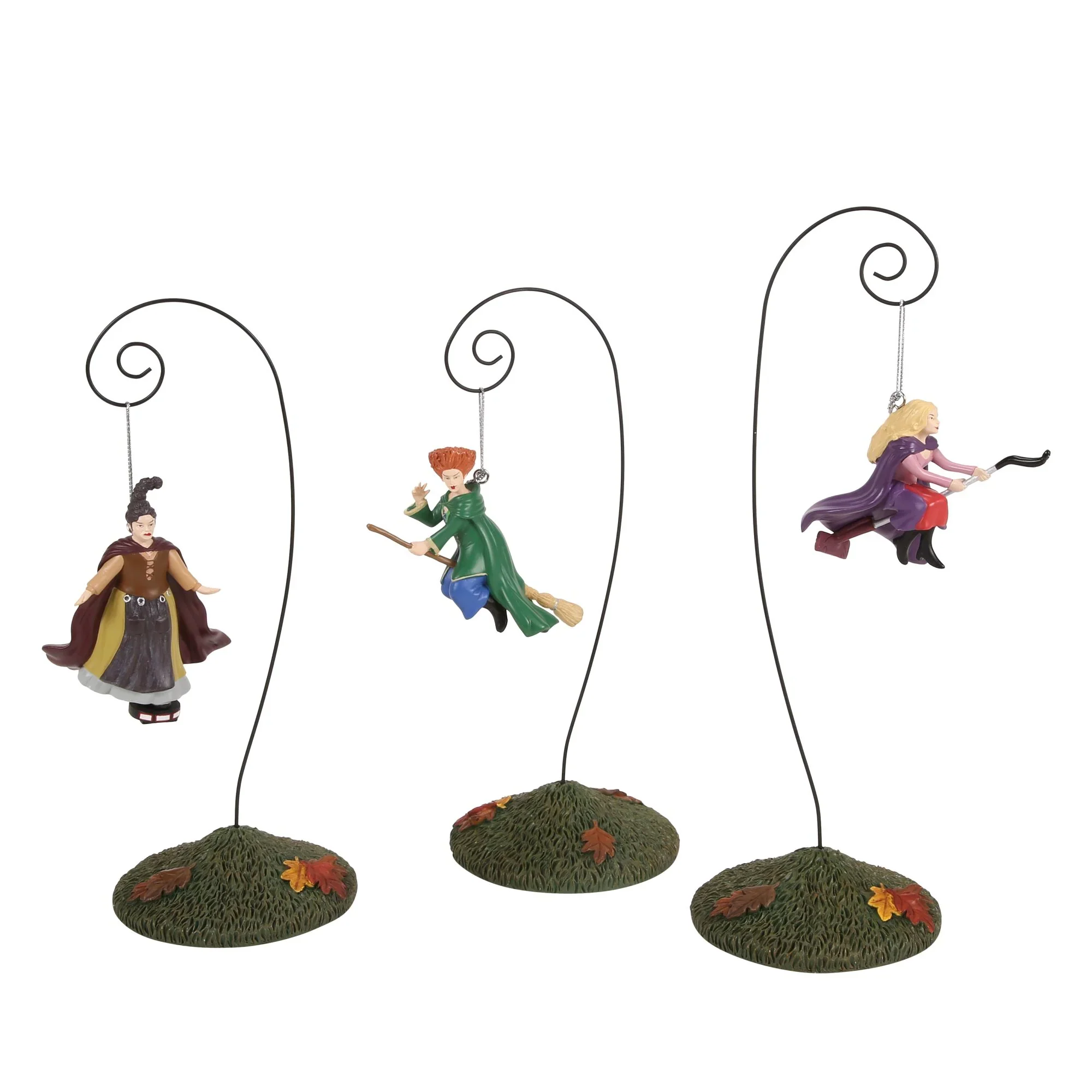 Hot Properties Village - On Modern Brooms Figurines, 10" (Set of 3) - Image 3