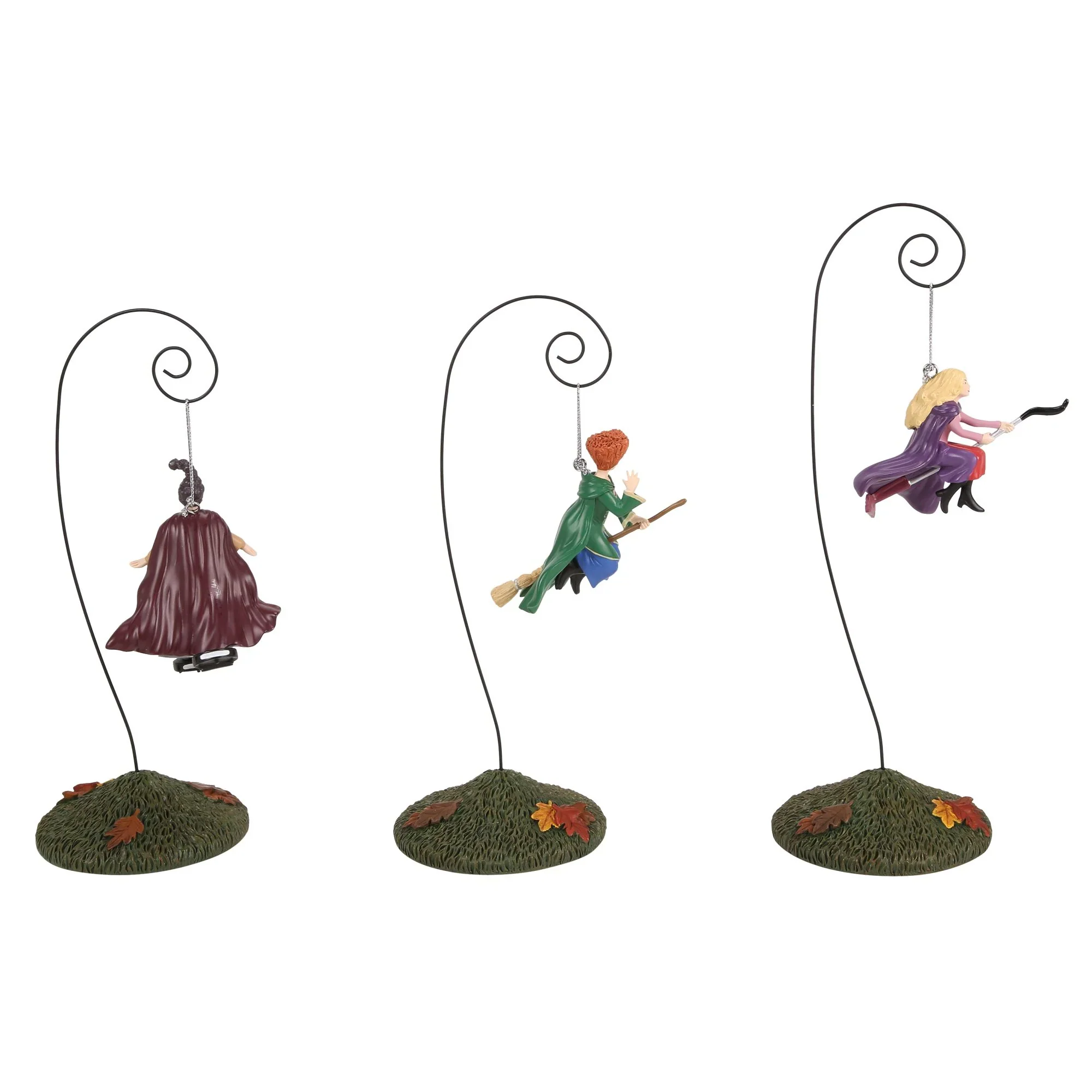 Hot Properties Village - On Modern Brooms Figurines, 10" (Set of 3) - Image 4