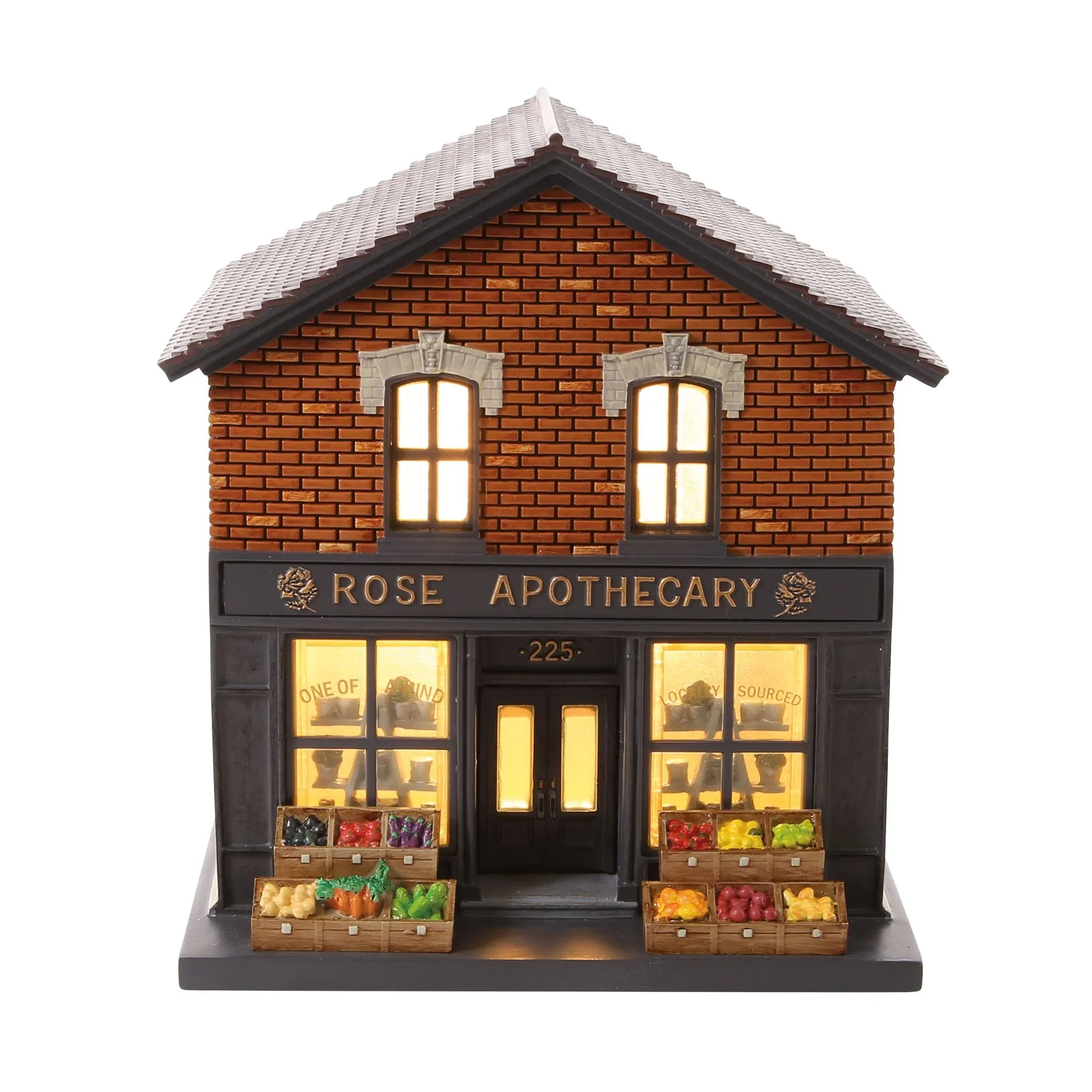 Hot Properties Village - Rose Apothecary Figurine, 6.1" - Image 2