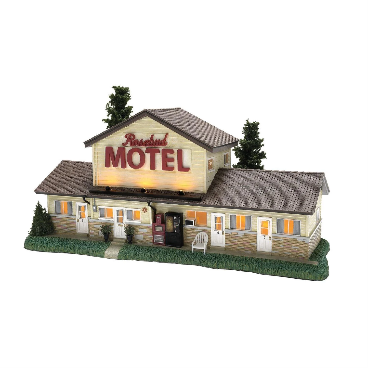 Hot Properties Village - The Rosebud Motel Figurine