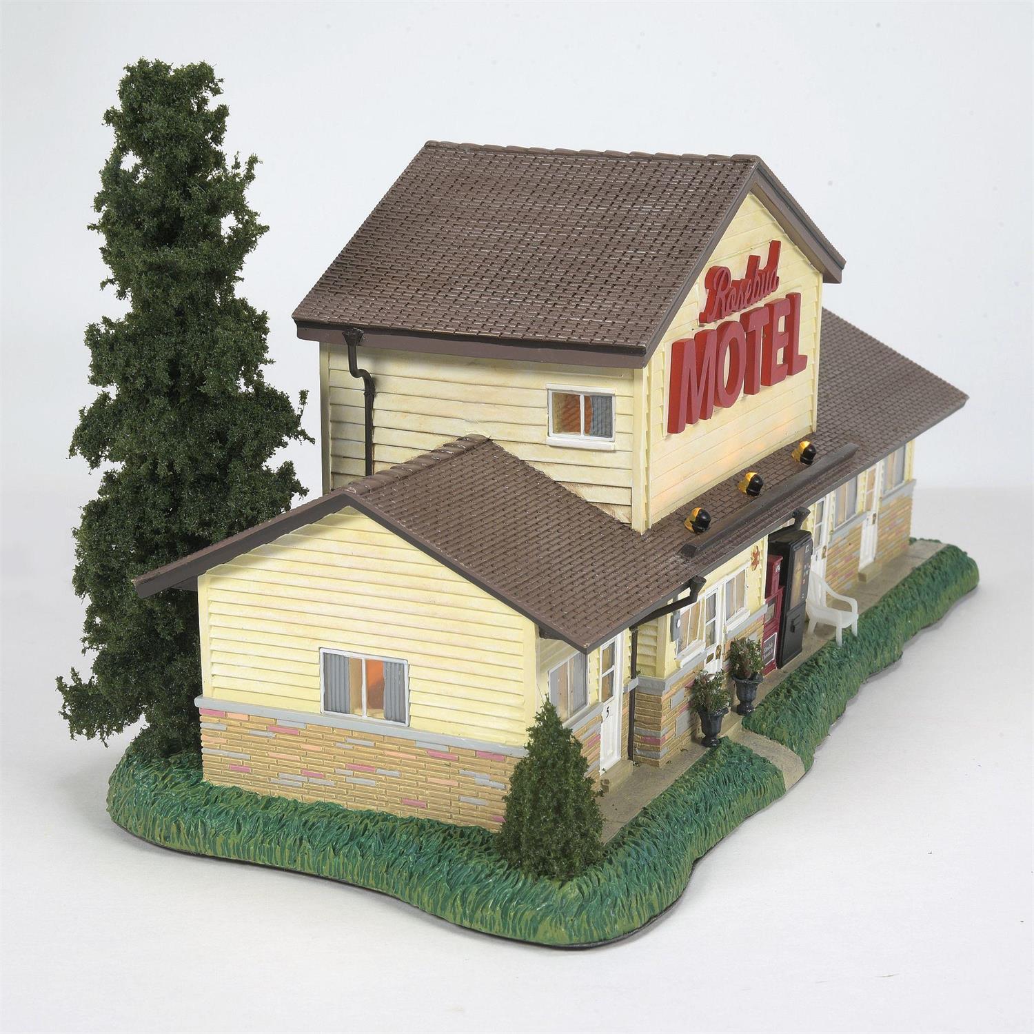 Hot Properties Village - The Rosebud Motel Figurine - Image 2
