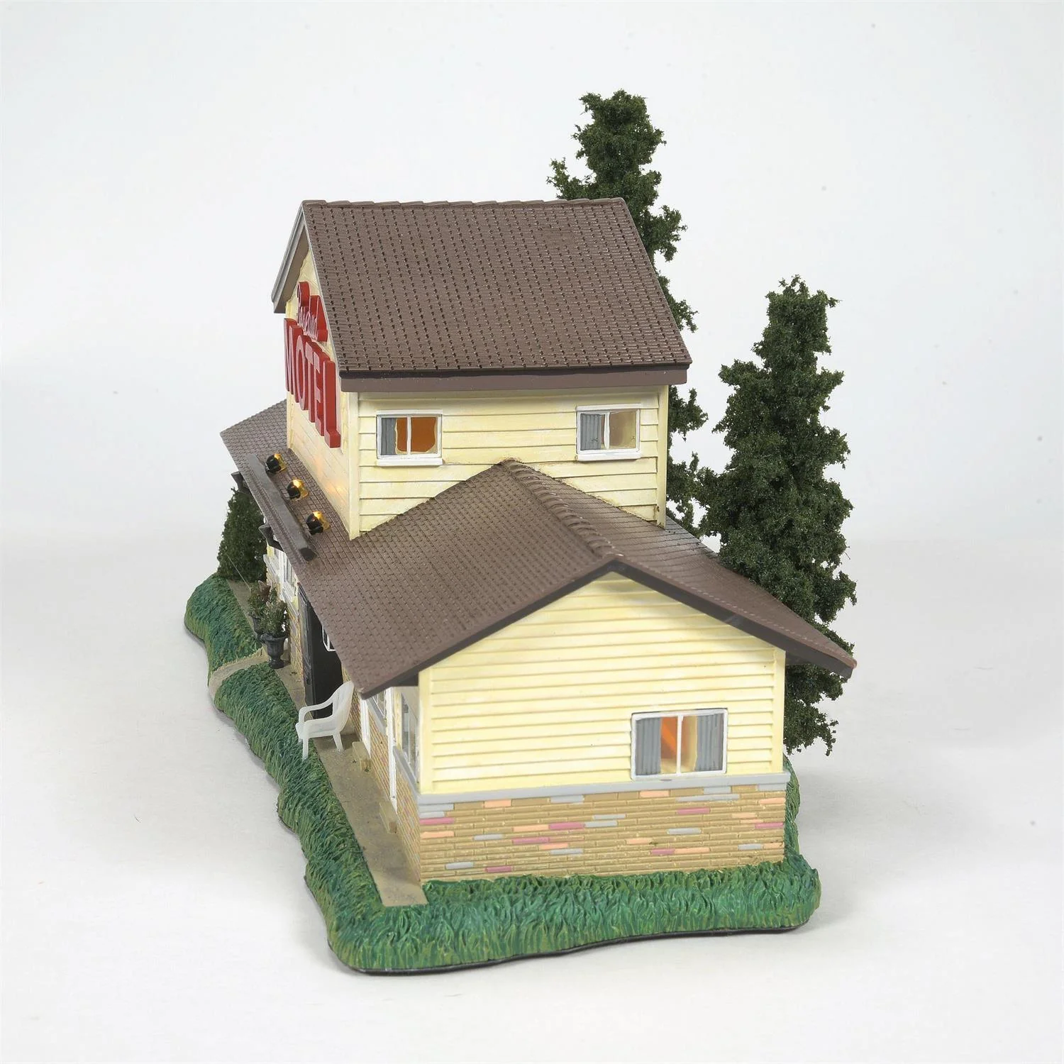 Hot Properties Village - The Rosebud Motel Figurine - Image 4
