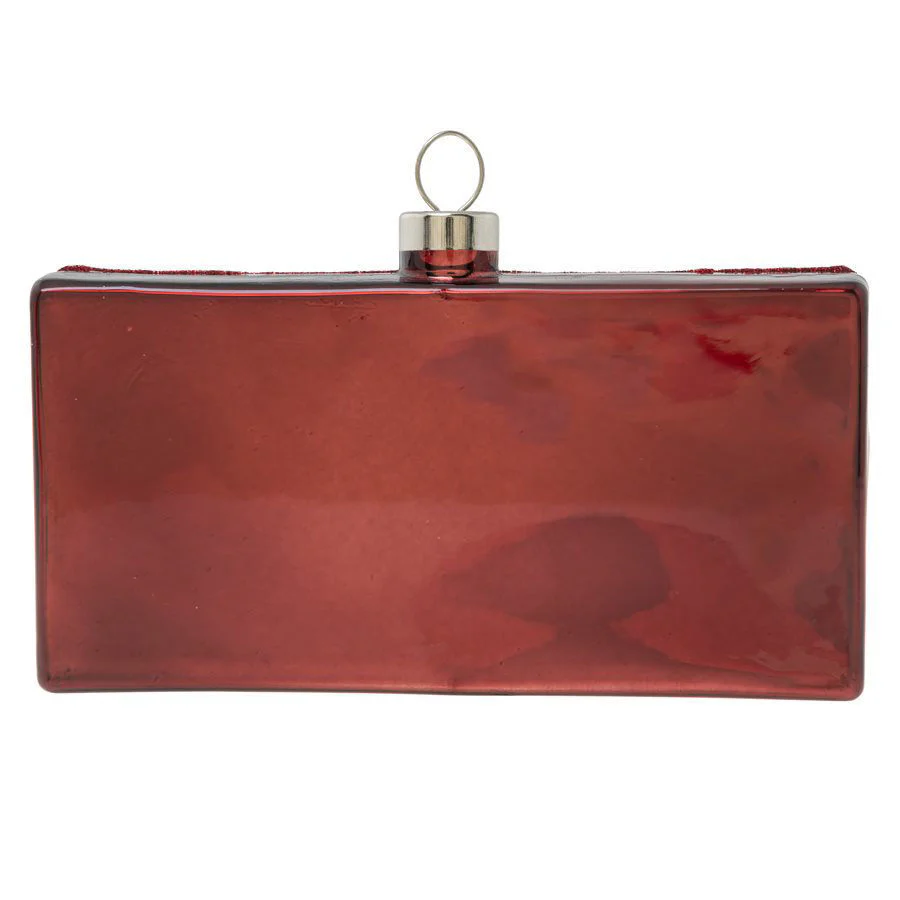 Hot Tamales Box Glass Ornament - Image 2