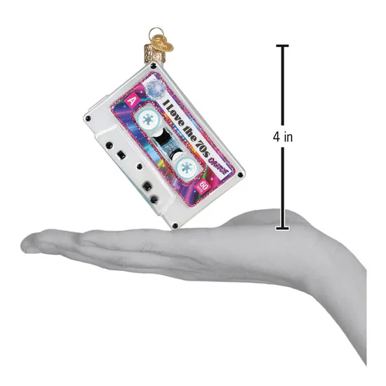 I Love The 70s Ornament, 4" - Image 5