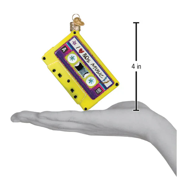 I Love The 80s Ornament, 4" - Image 5