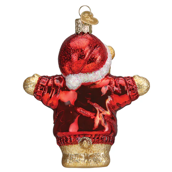 I Love You More Bear Ornament, 4.25" - Image 5
