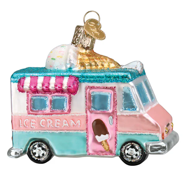 Ice Cream Truck Ornament - Image 2
