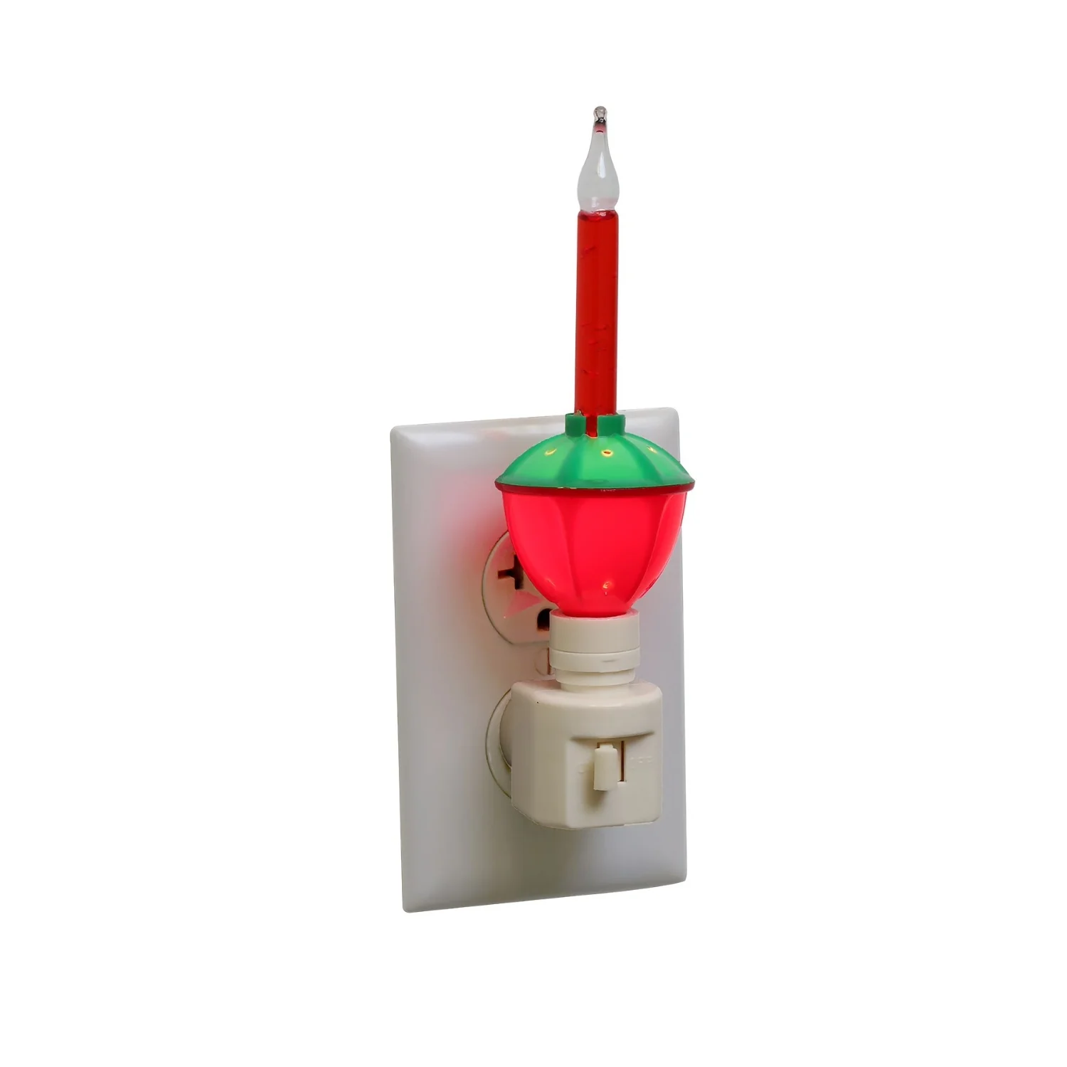Incandescent Bubble Night Light - Orange or Red (2 styles - sold individually) - Image 2
