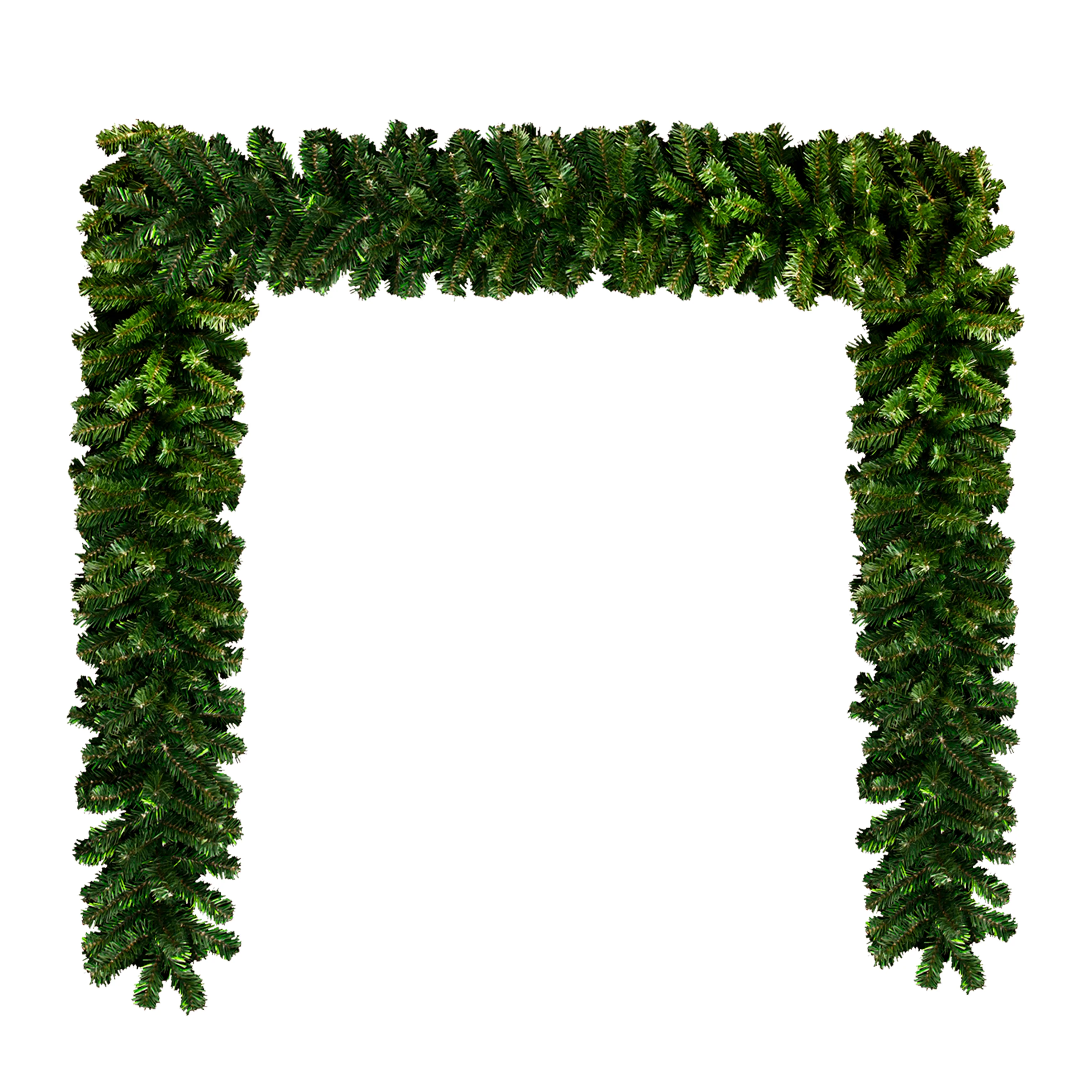 Mixed Pine Artificial Christmas Garland, (10"D / 14"D) - Image 3
